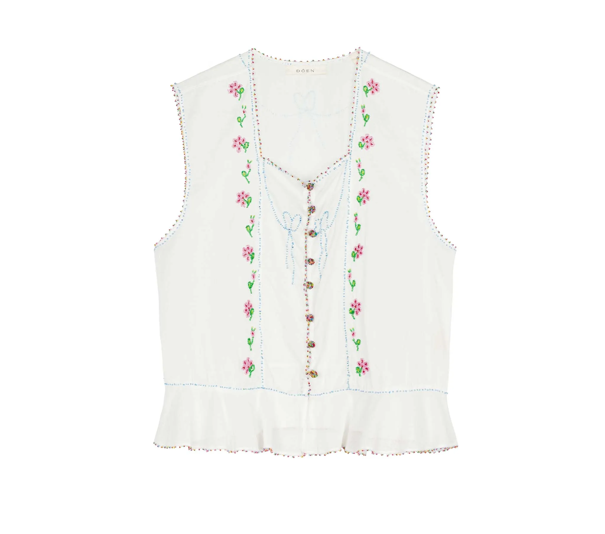 HMD -- ODELIA TOP -- SALT sold by Doen product image thumbnail 4