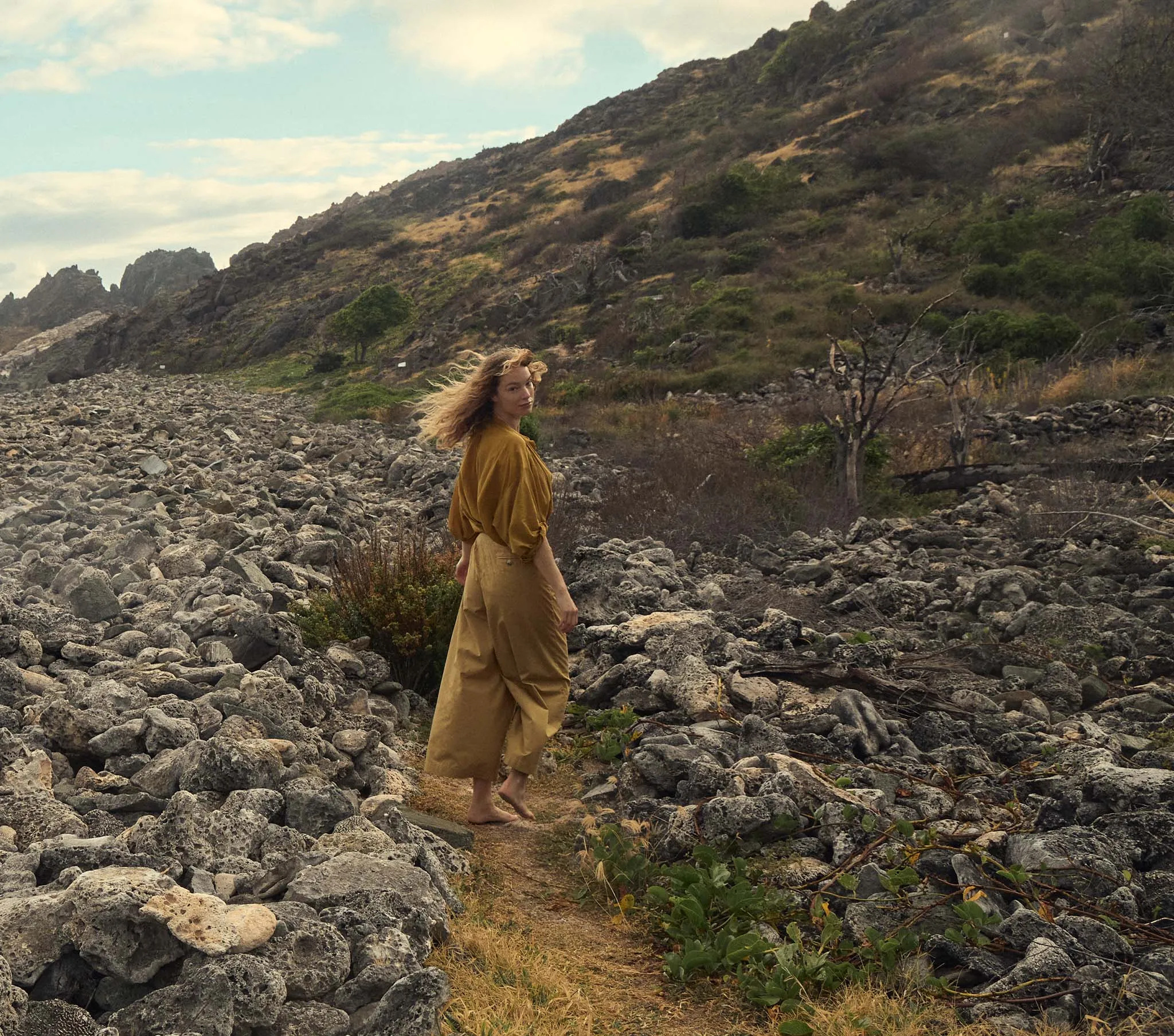 VALENTIN PANT -- BAY LEAF sold by Doen product image thumbnail 5