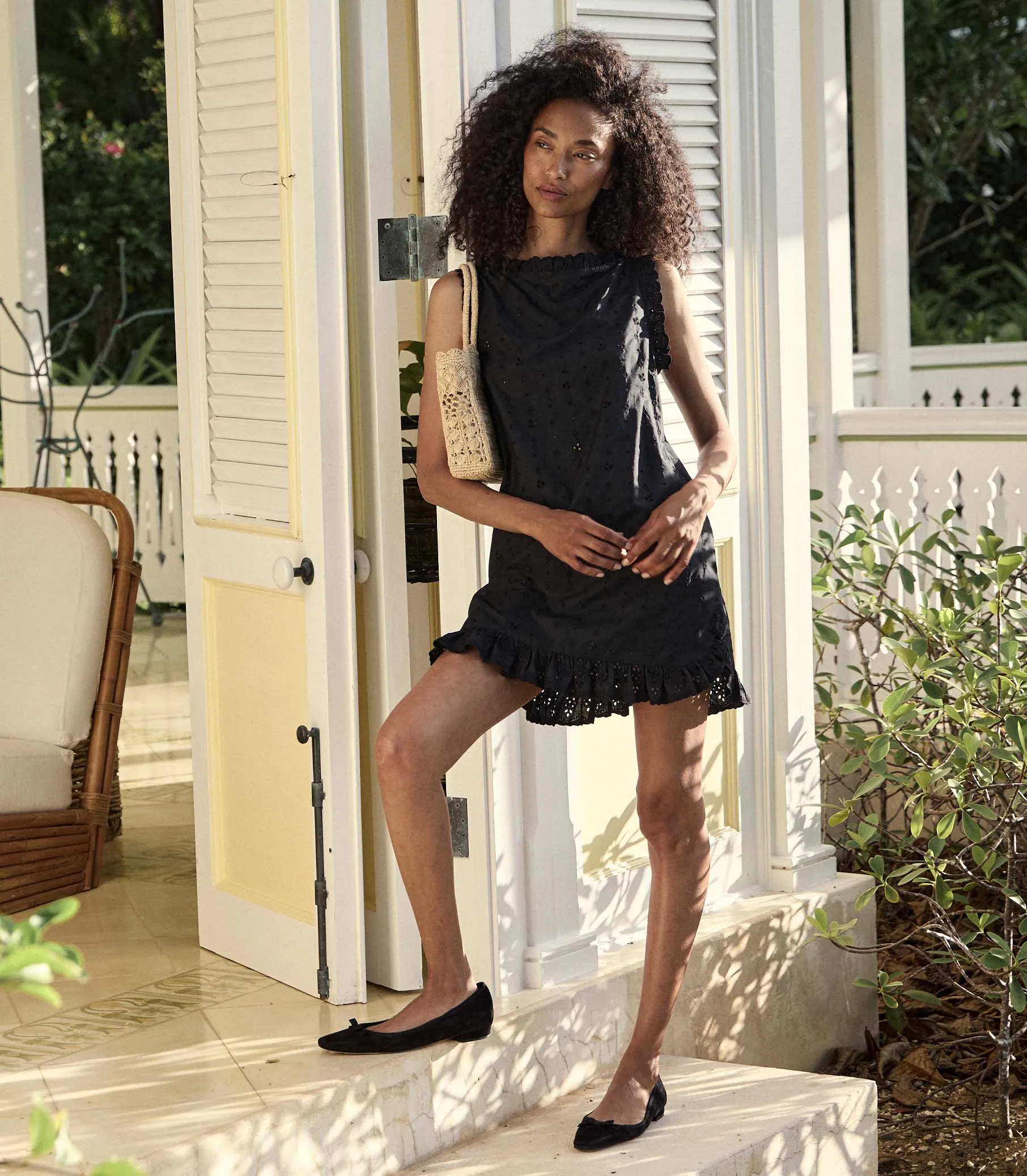 KARA DRESS -- BLACK sold by Doen product image thumbnail 3