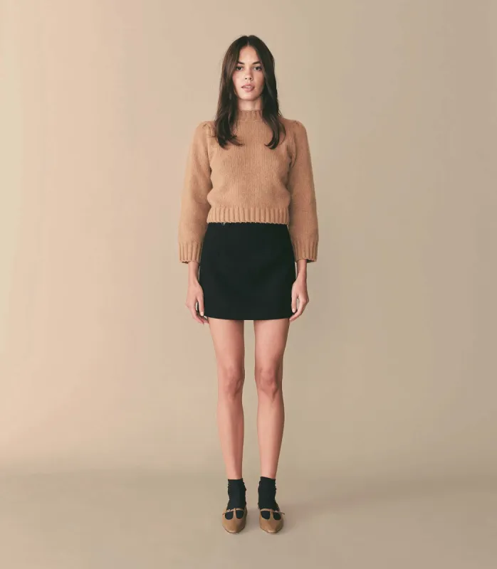 HMD -- MAY SWEATER -- PRALINE sold by Doen