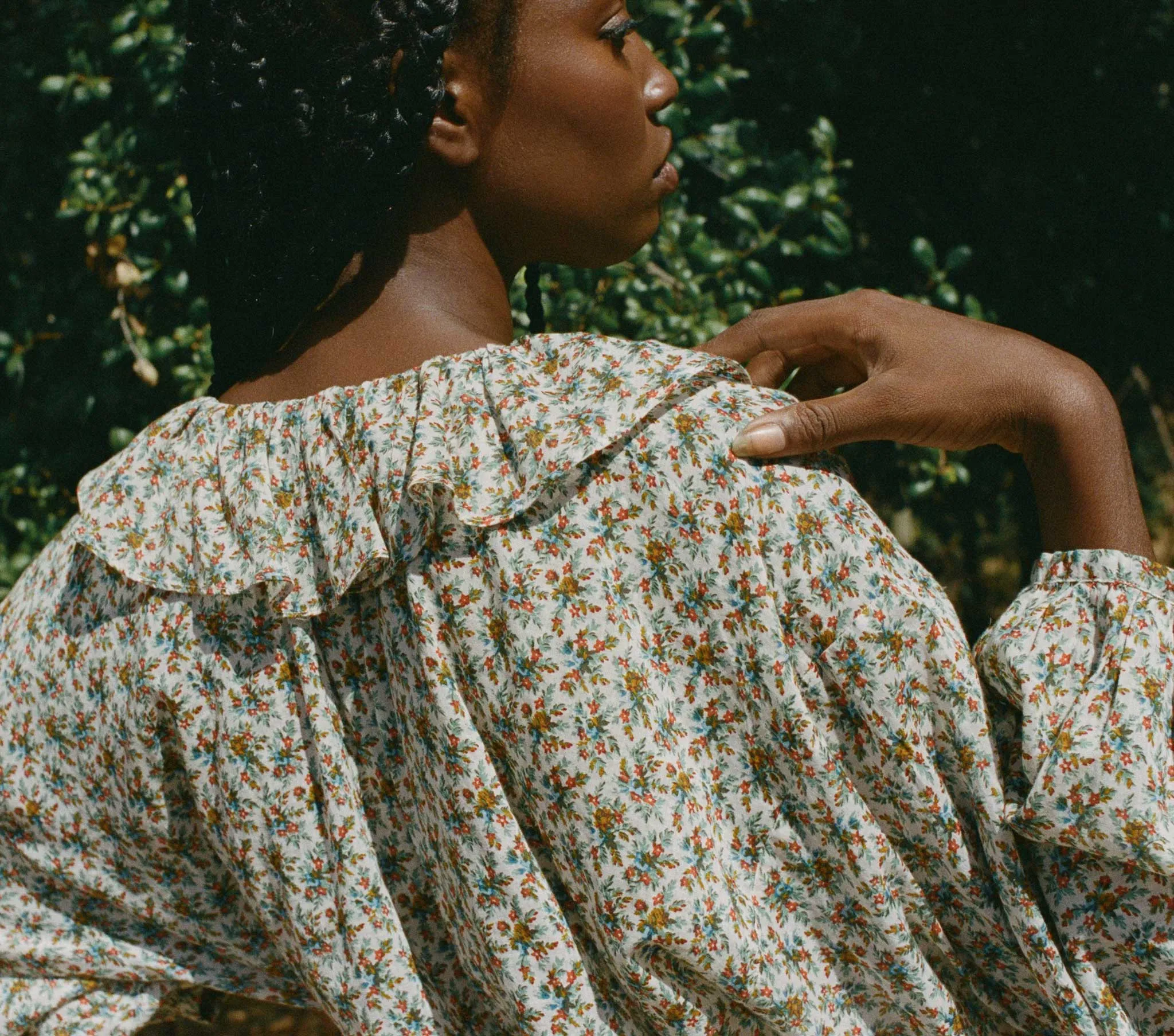 HMD -- JANA TOP -- CRÌöME FLEURS D'AVIGNON sold by Doen product image thumbnail 5