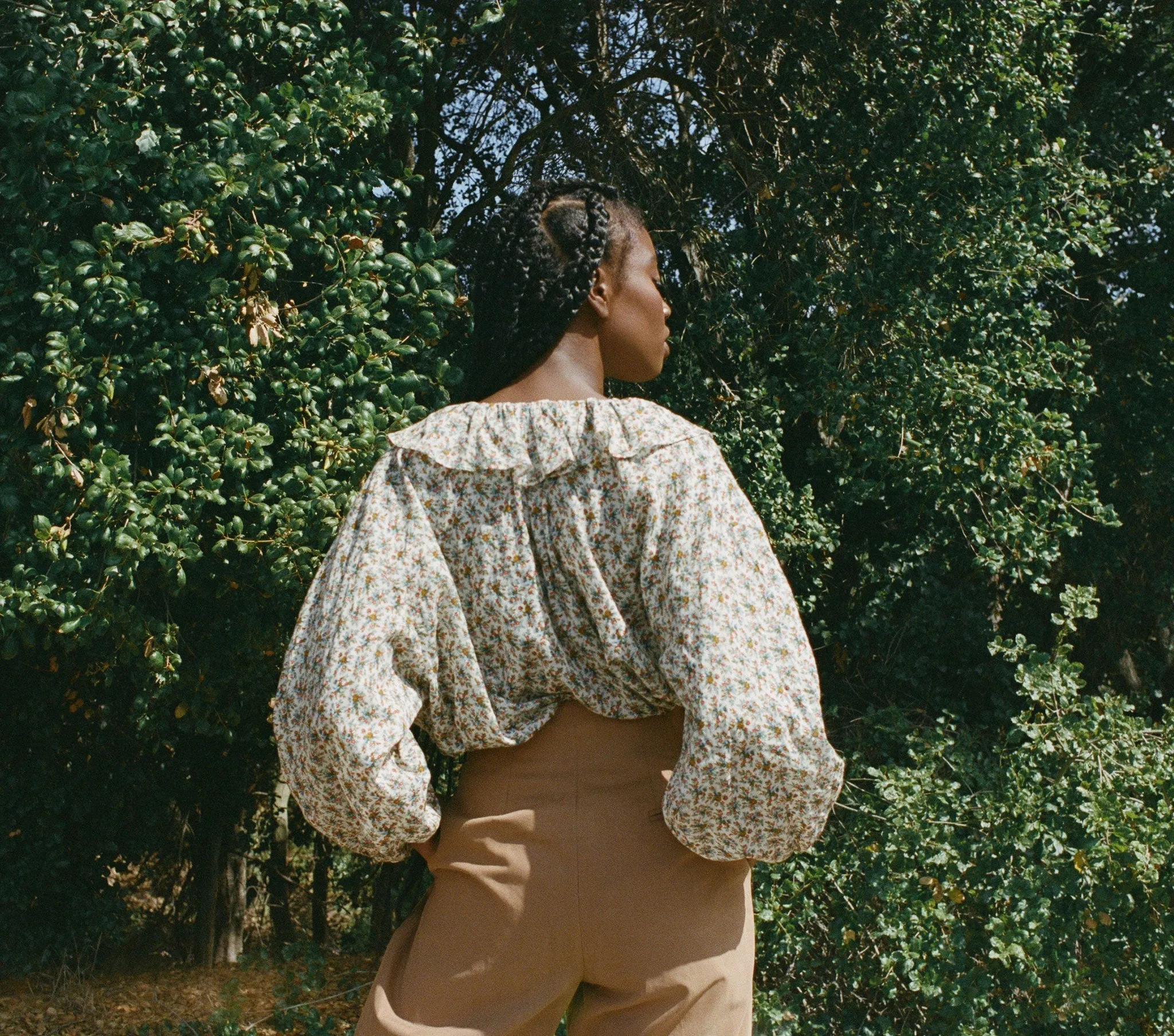 HMD -- JANA TOP -- CRÌöME FLEURS D'AVIGNON sold by Doen product image thumbnail 4