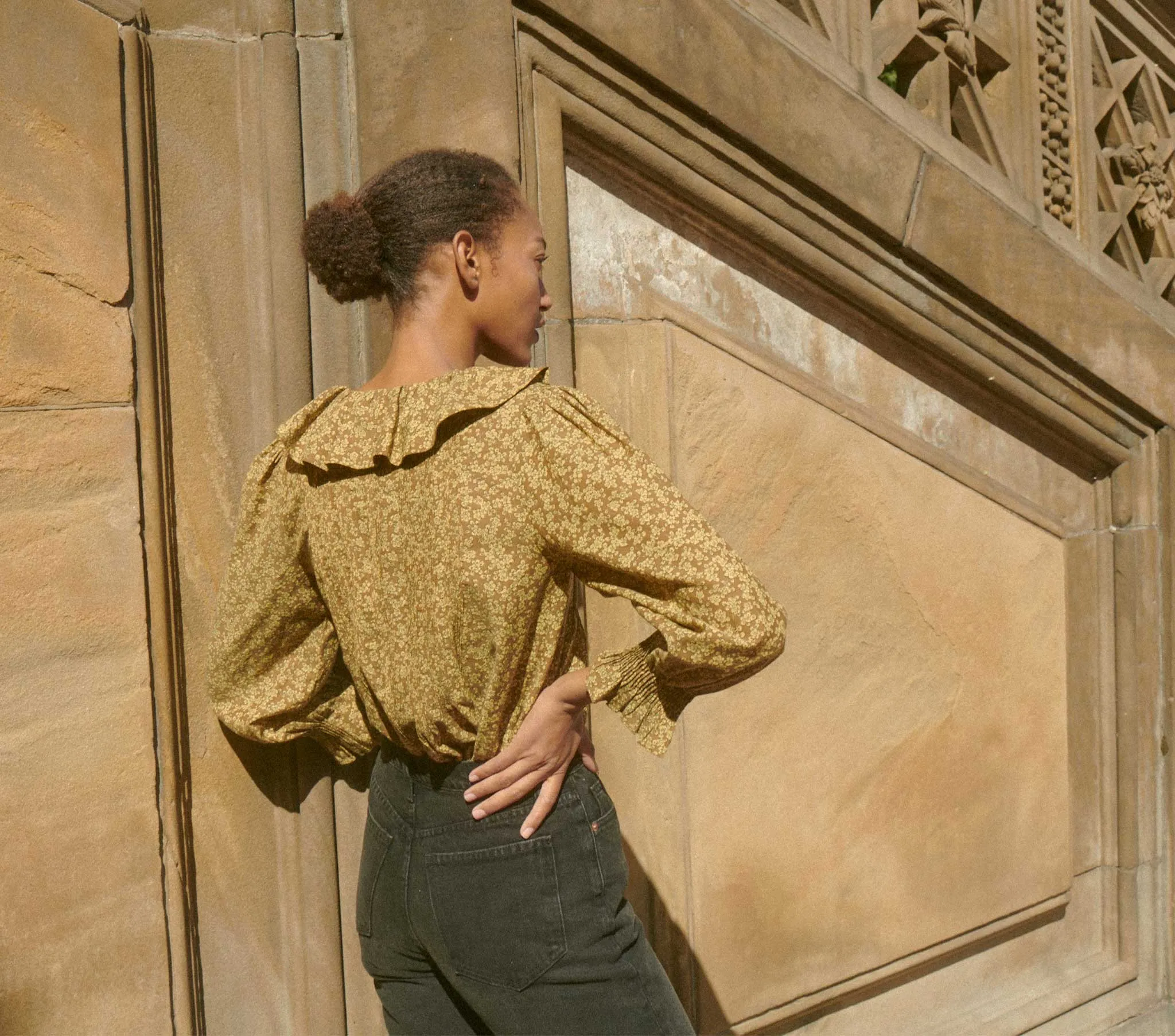 HMD -- HARDY TOP -- GOLD WINTER MEADOW sold by Doen product image thumbnail 3