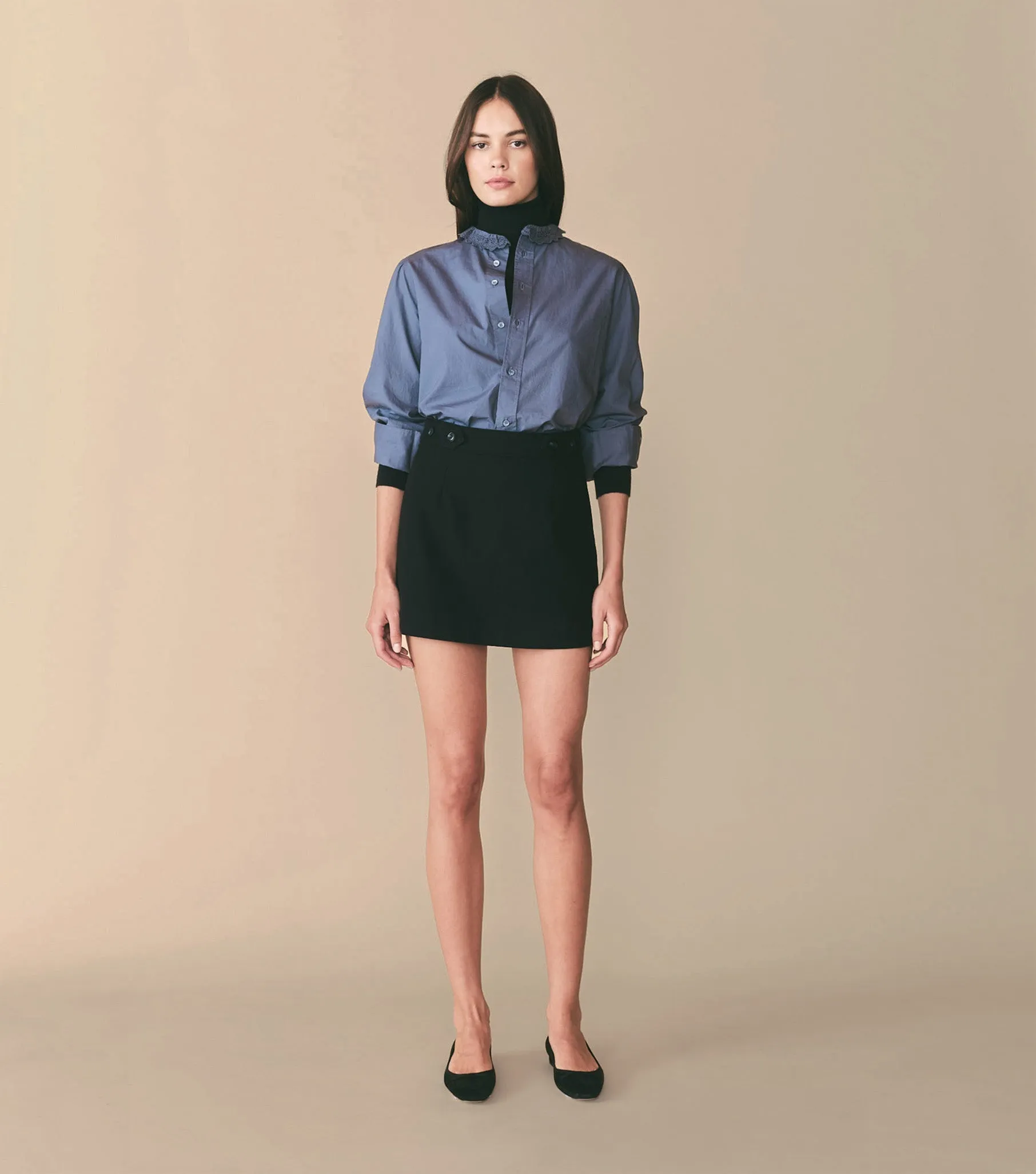 HMD -- LAYTON TOP -- ATLANTIC sold by Doen product image thumbnail 2