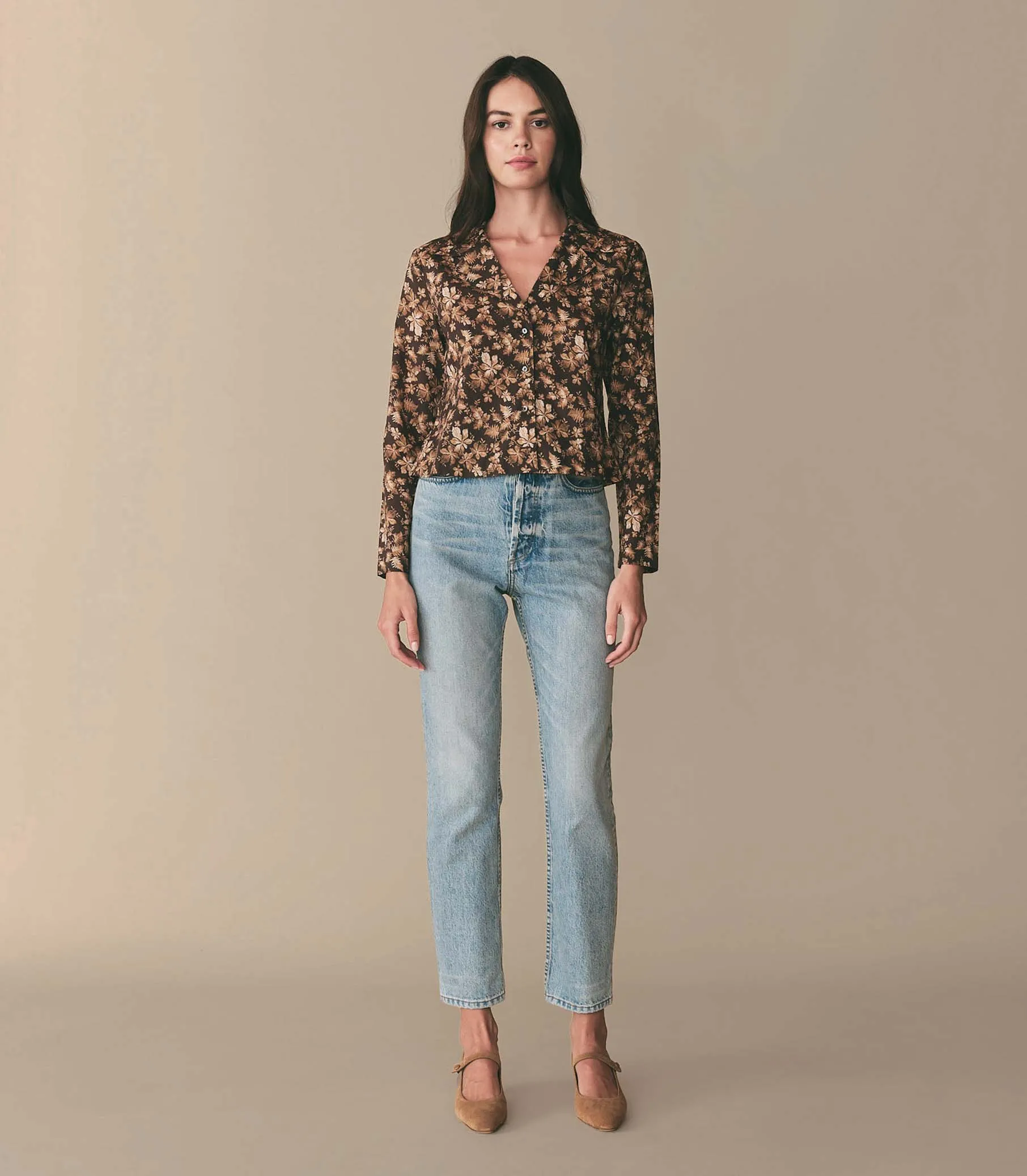 HMD -- SHEILA TOP -- FERN GROVE FLORAL sold by Doen product image thumbnail 4