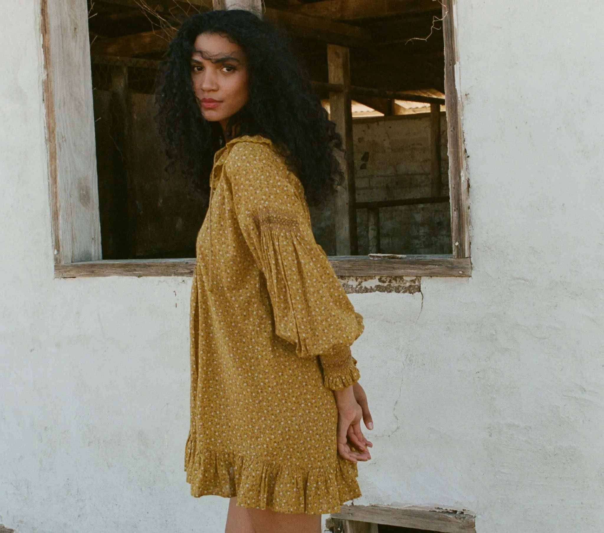 HMD -- CORDELIA DRESS -- SUNSOAKED FOOTHILLS FLORAL sold by Doen product image thumbnail 2