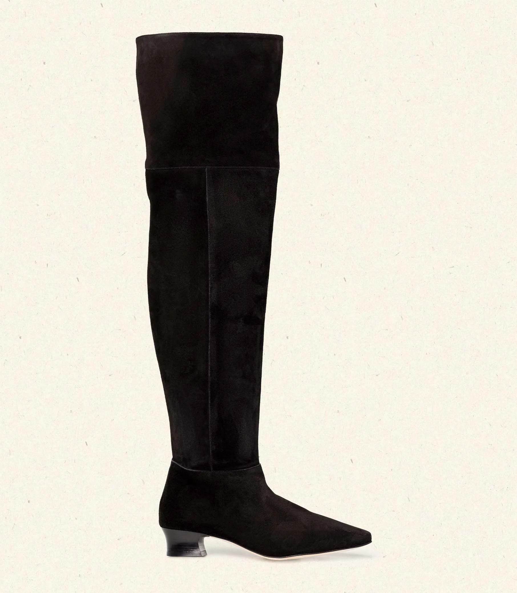 CAMBRIA BOOT -- BLACK SUEDE sold by Doen product image thumbnail 5