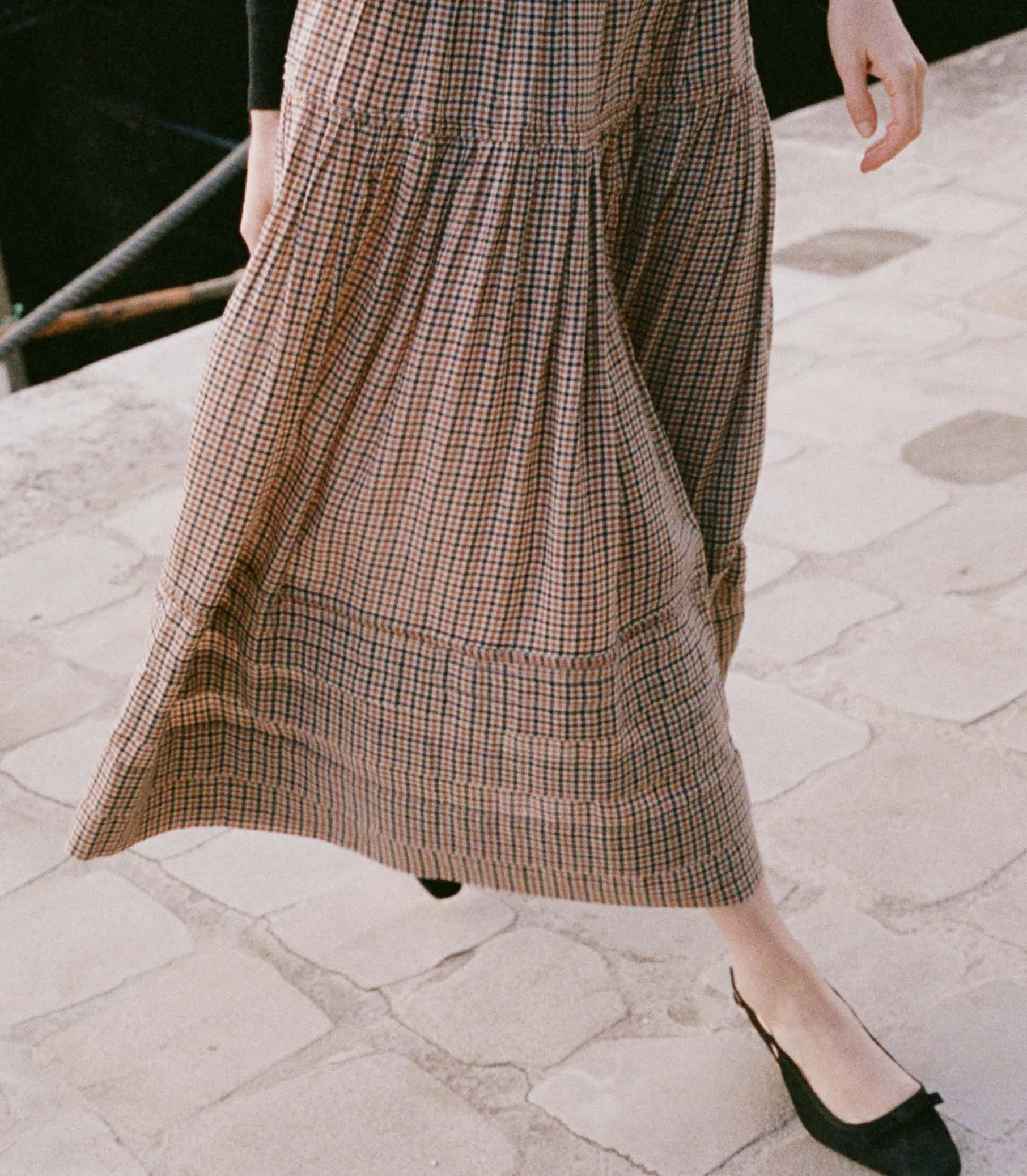 SEBASTIANE SKIRT -- BRIDGET CHECK sold by Doen product image thumbnail 3