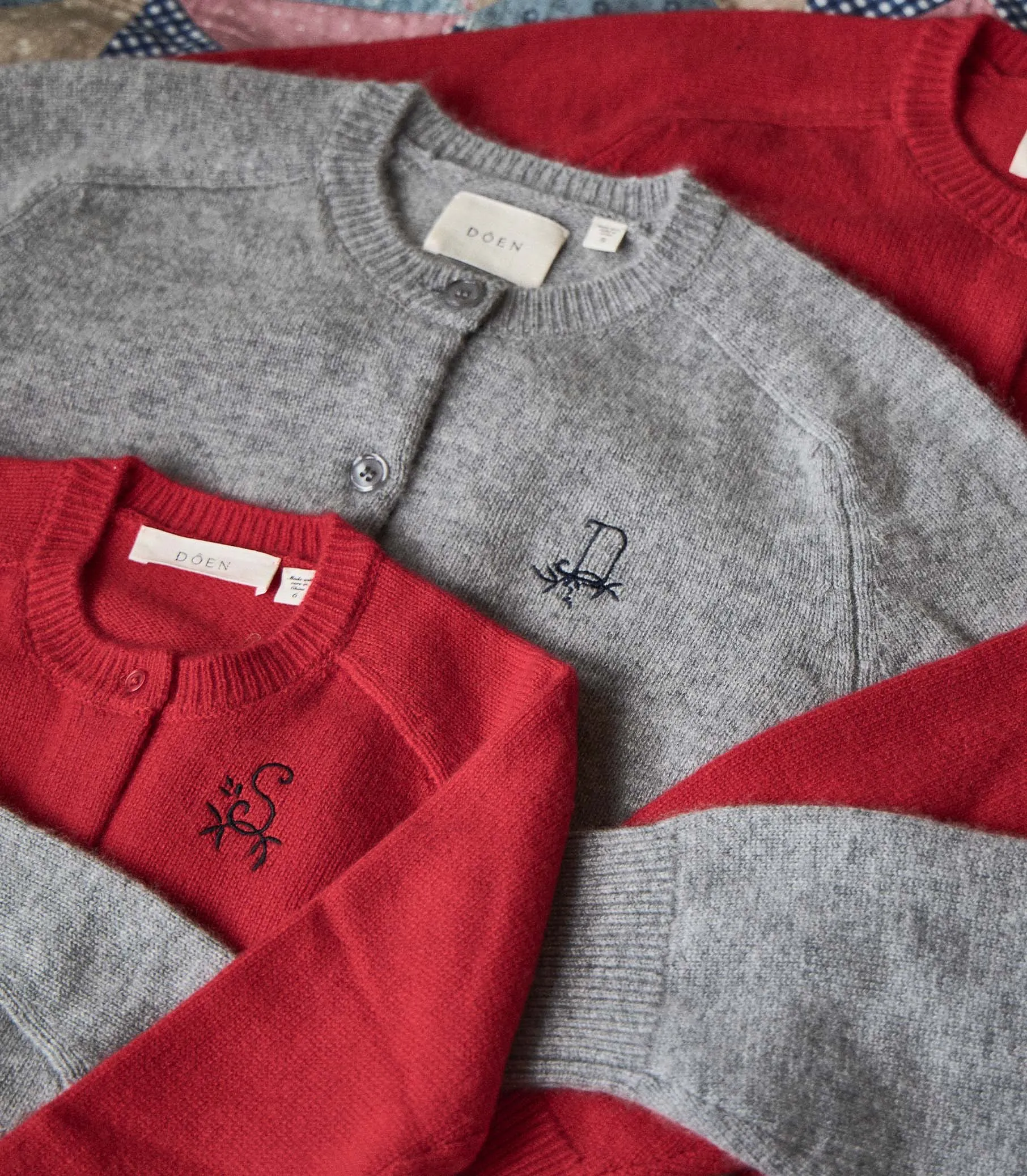 NARA CARDIGAN -- PEMBERLEY GREY sold by Doen product image thumbnail 3