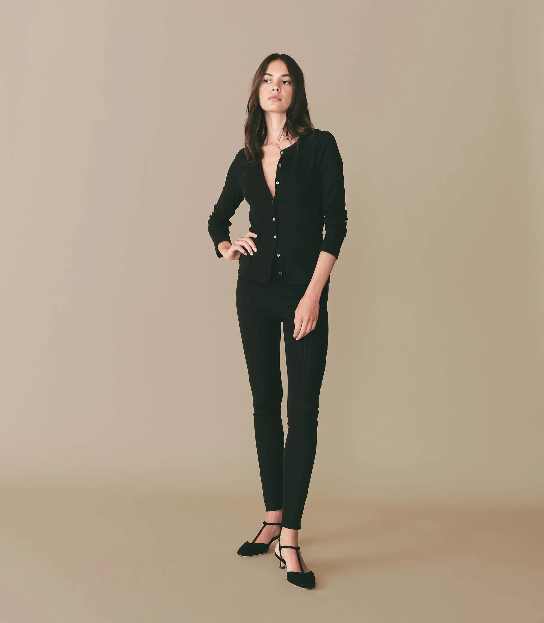 AMELIE TEE -- BLACK sold by Doen product image thumbnail 3