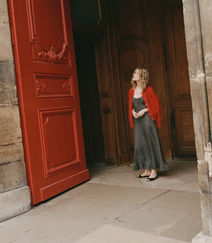 ROSARIA DRESS -- CAMILLE DOT sold by Doen