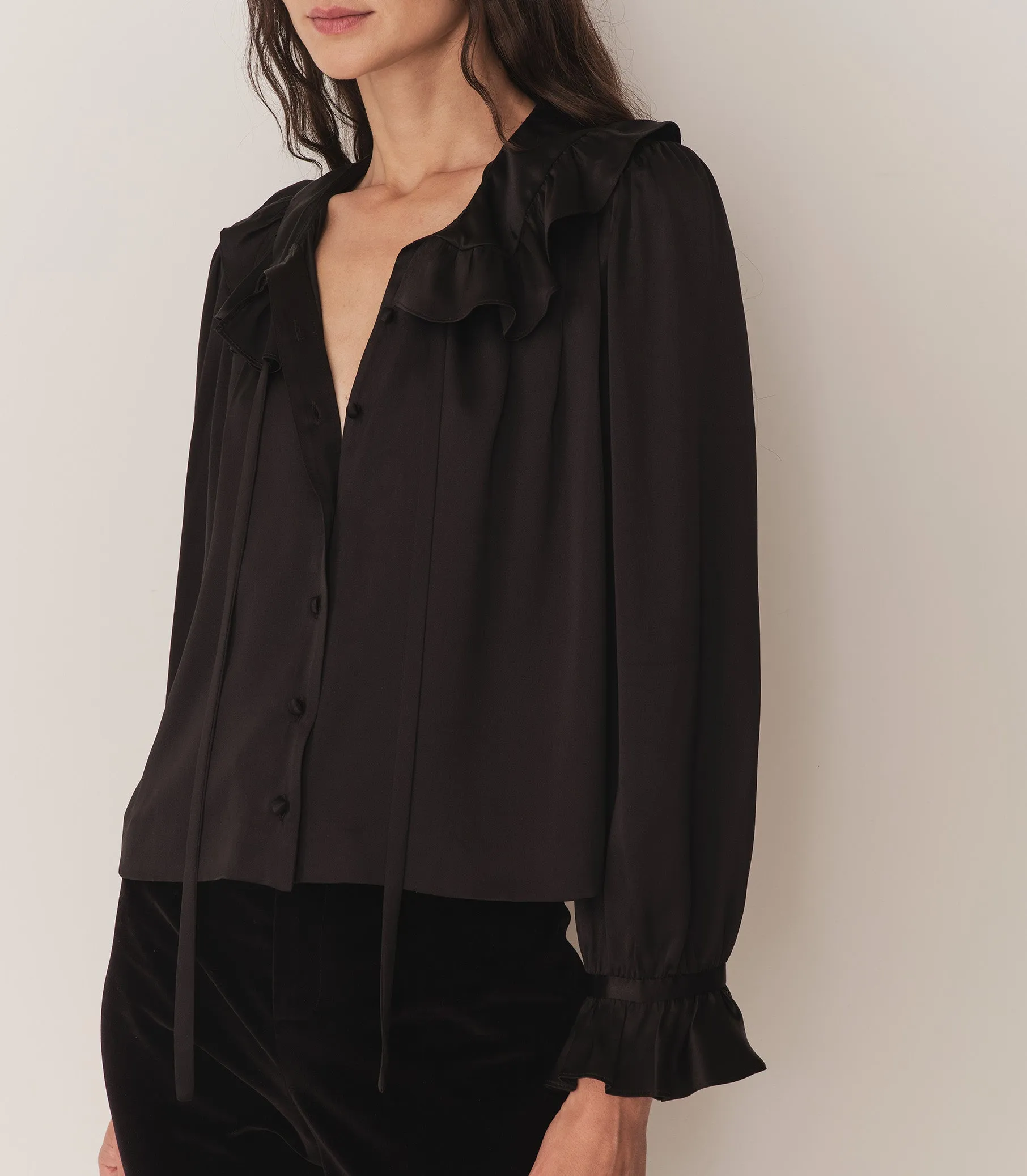 SOLANGE TOP -- BLACK sold by Doen product image thumbnail 4