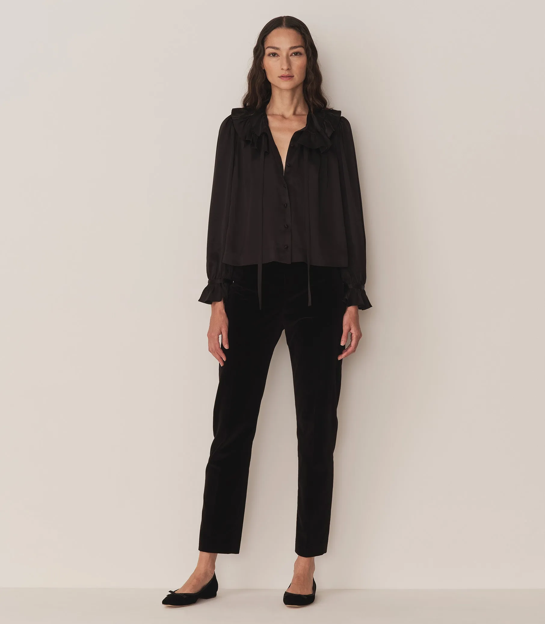 SOLANGE TOP -- BLACK sold by Doen product image thumbnail 3