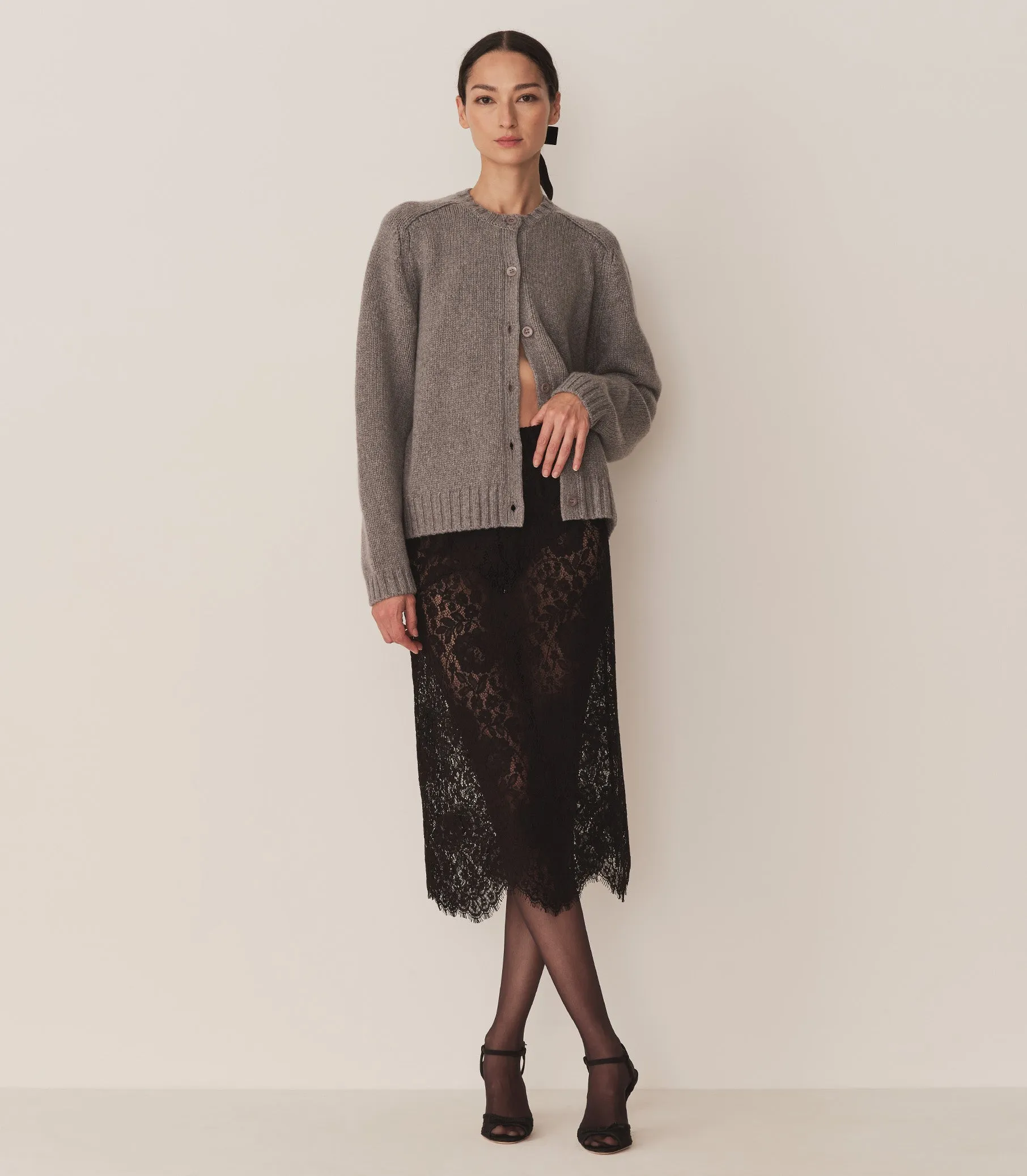 ADLEY CARDIGAN -- GREY sold by Doen product image thumbnail 5