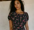 HMD -- GISELLE DRESS -- AEGEAN WINDING VINE FLORAL sold by Doen
