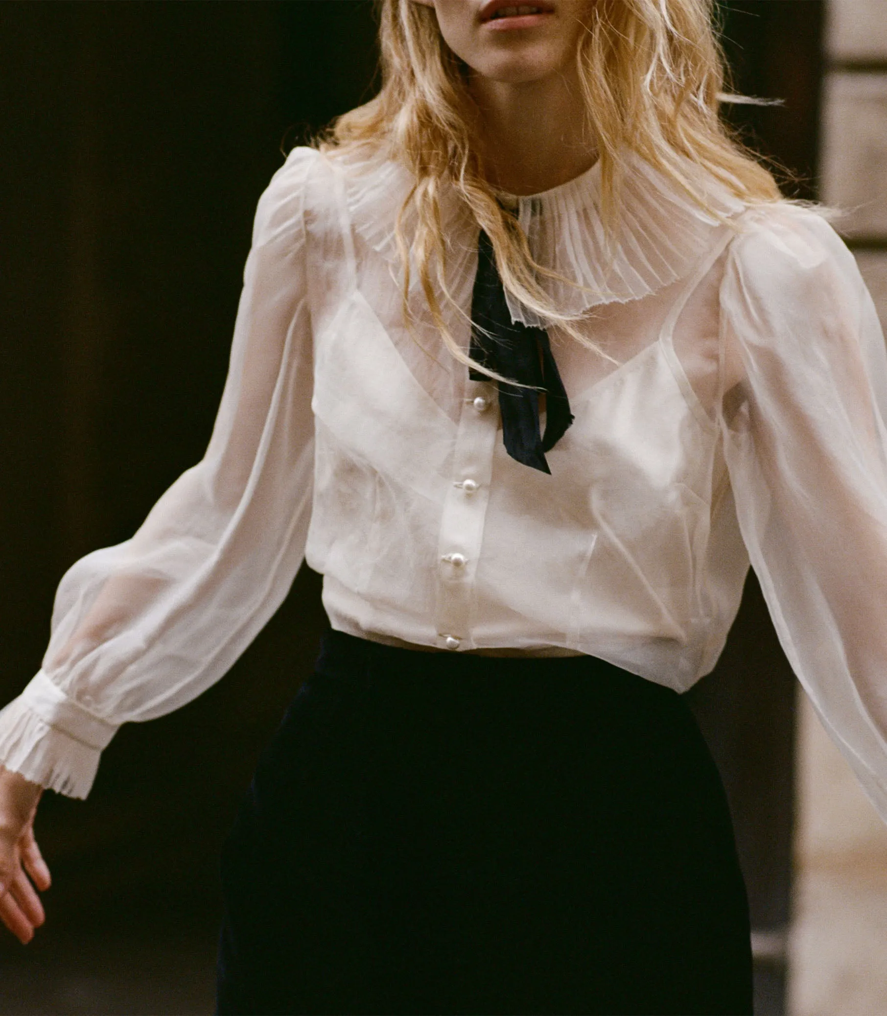 PASCAL TOP -- MOTHER OF PEARL sold by Doen product image thumbnail 5