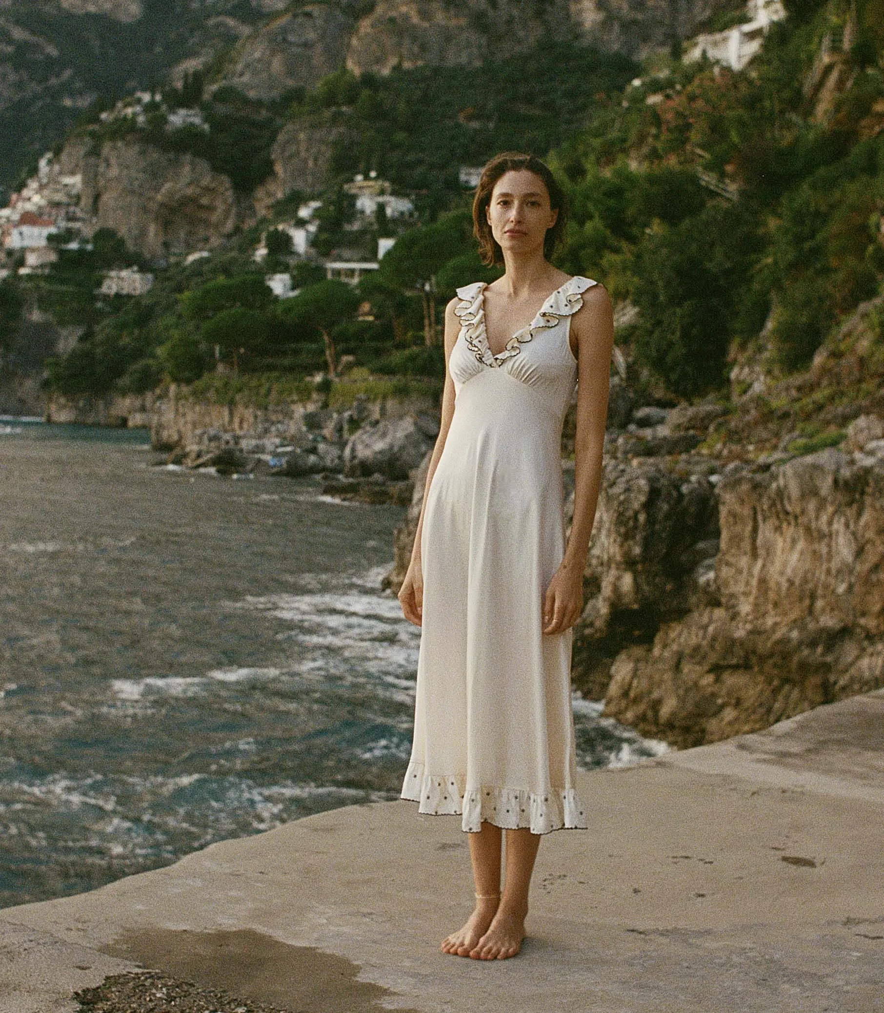 ARLEEN DRESS -- SEA SALT sold by Doen product image thumbnail 4