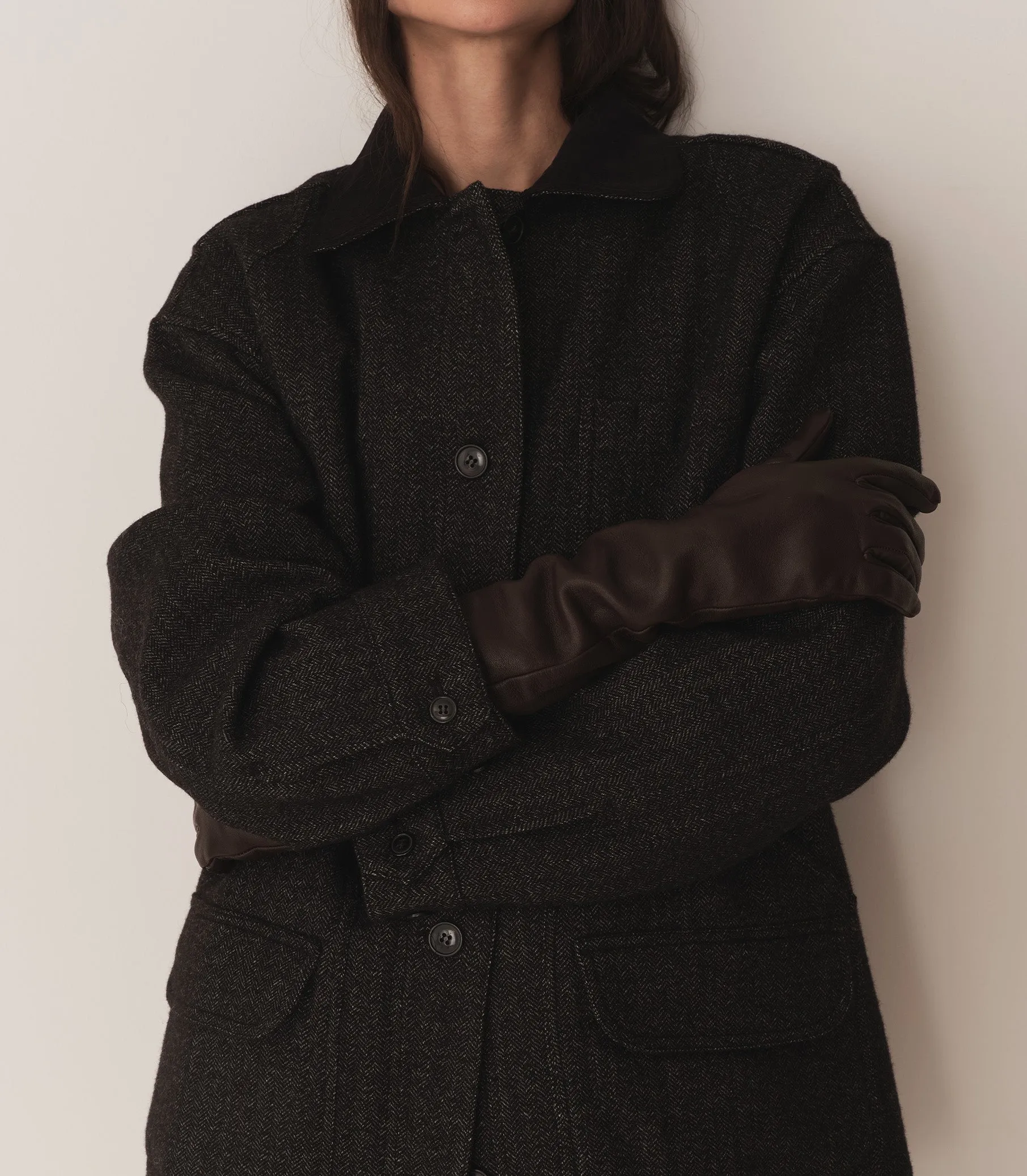 STINE GLOVES -- ESPRESSO LEATHER sold by Doen product image thumbnail 2