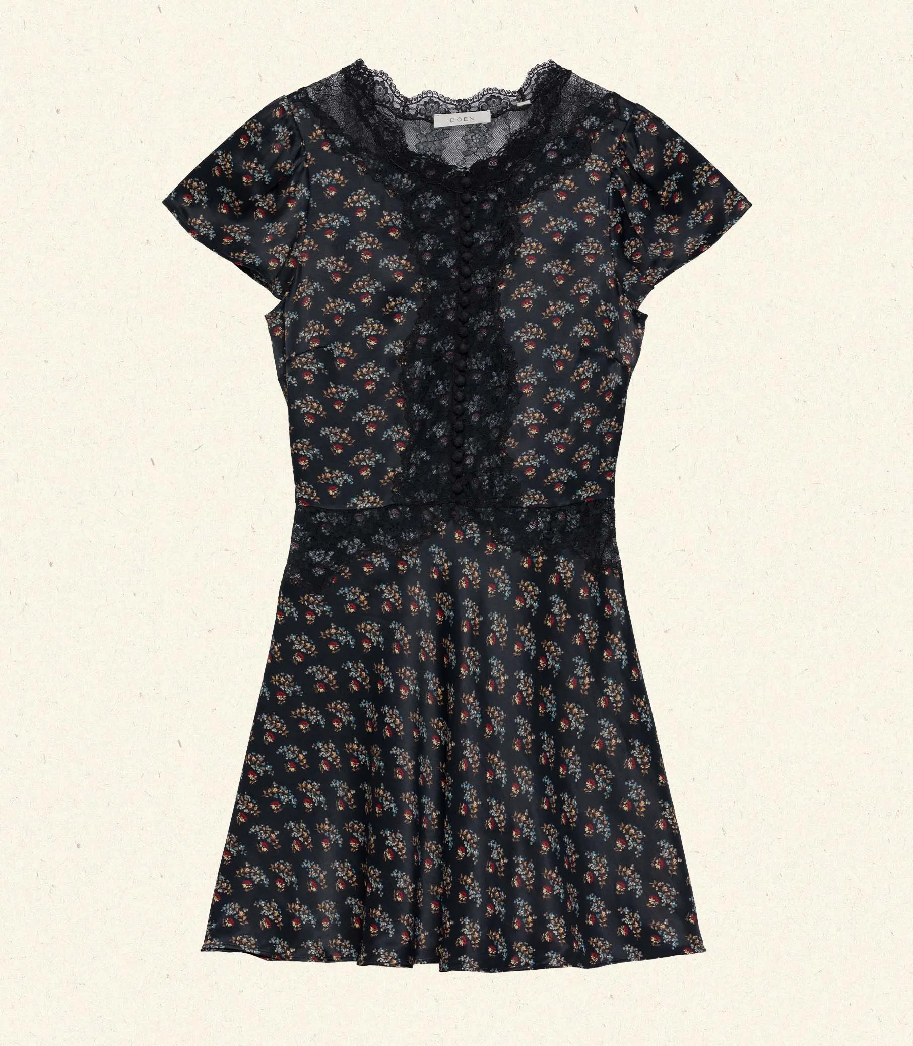 IVY DRESS -- DELPHINIUM FLORAL sold by Doen product image thumbnail 5