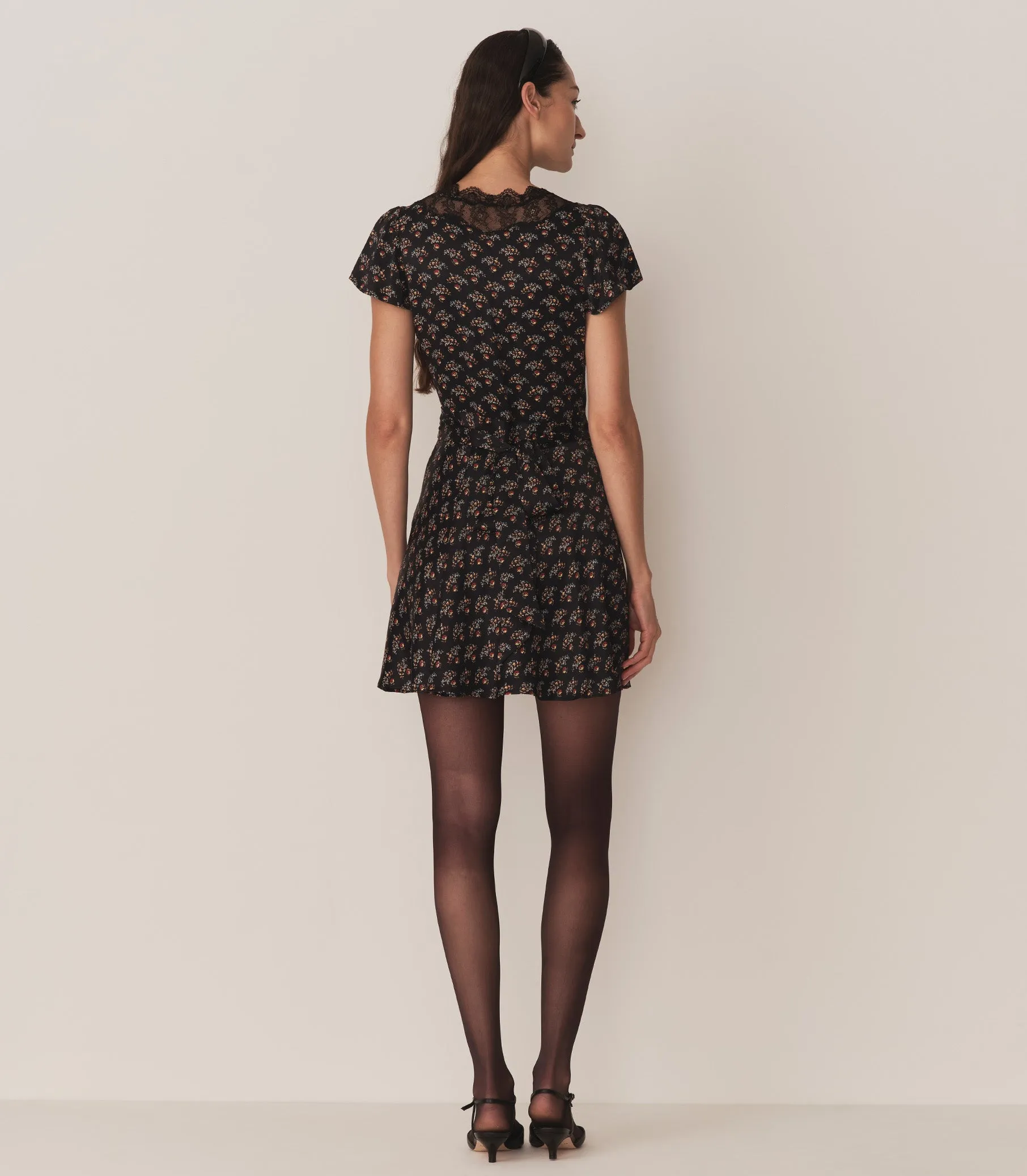 IVY DRESS -- DELPHINIUM FLORAL sold by Doen product image thumbnail 3