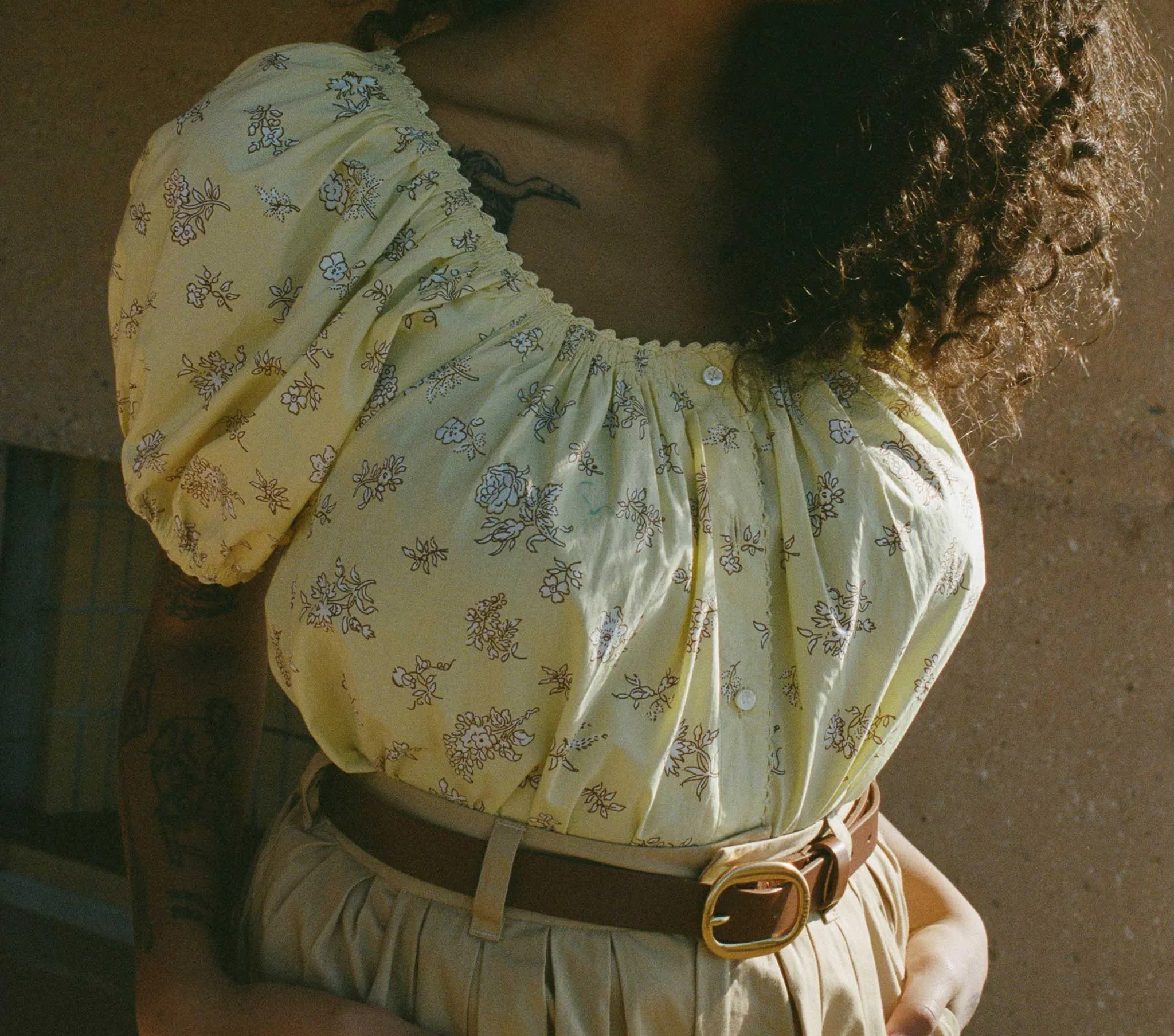 TENNESSEE TOP -- SUNSHINE BOUTON DE ROSE sold by Doen product image thumbnail 2