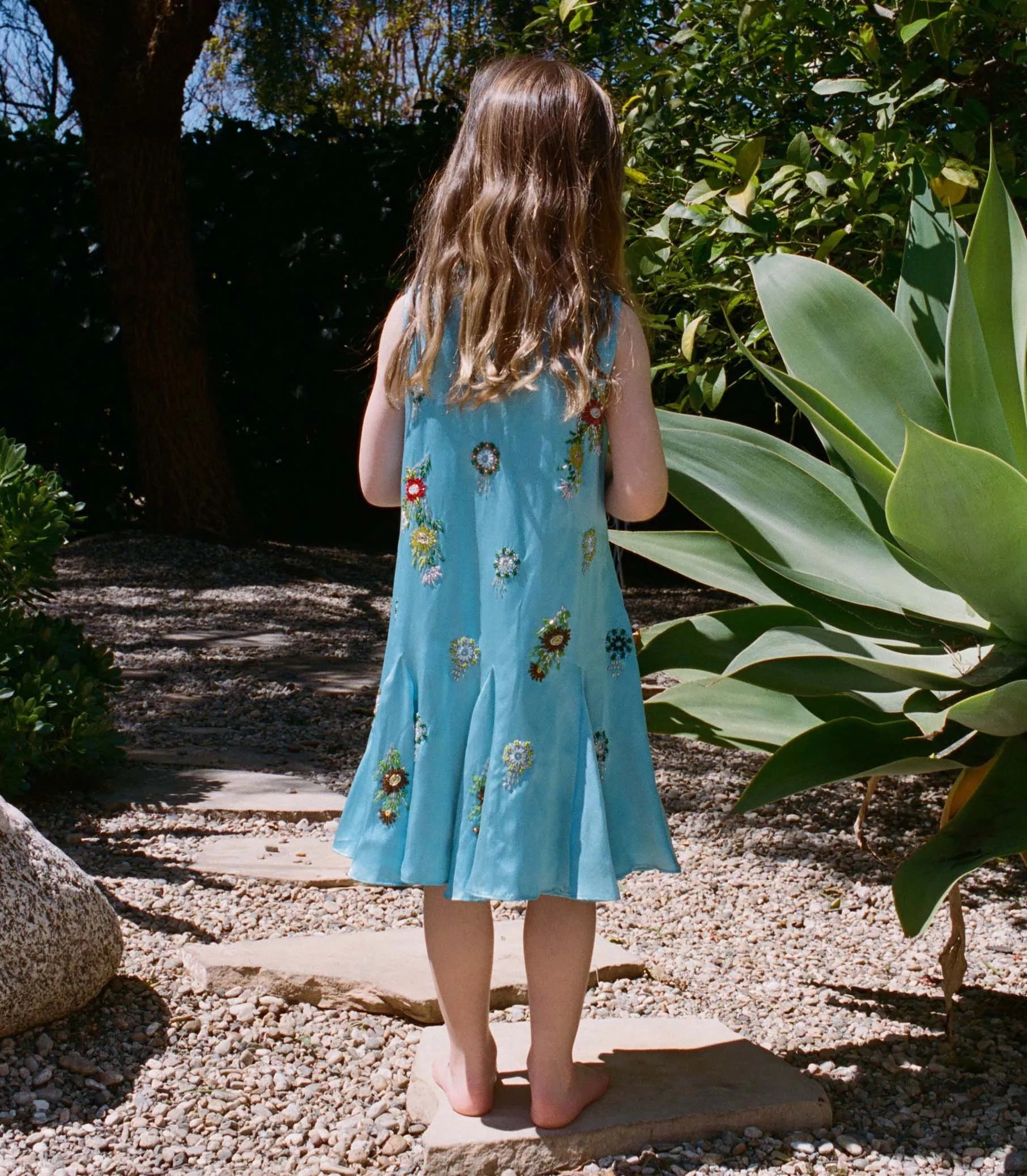 ARIEL DRESS -- BLUE TOPAZ sold by Doen product image thumbnail 2