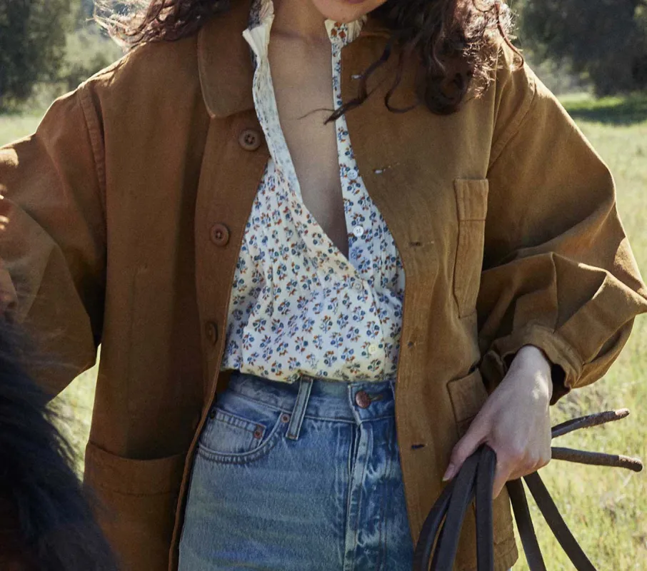 HMD -- CARMEL JACKET -- OAK sold by Doen