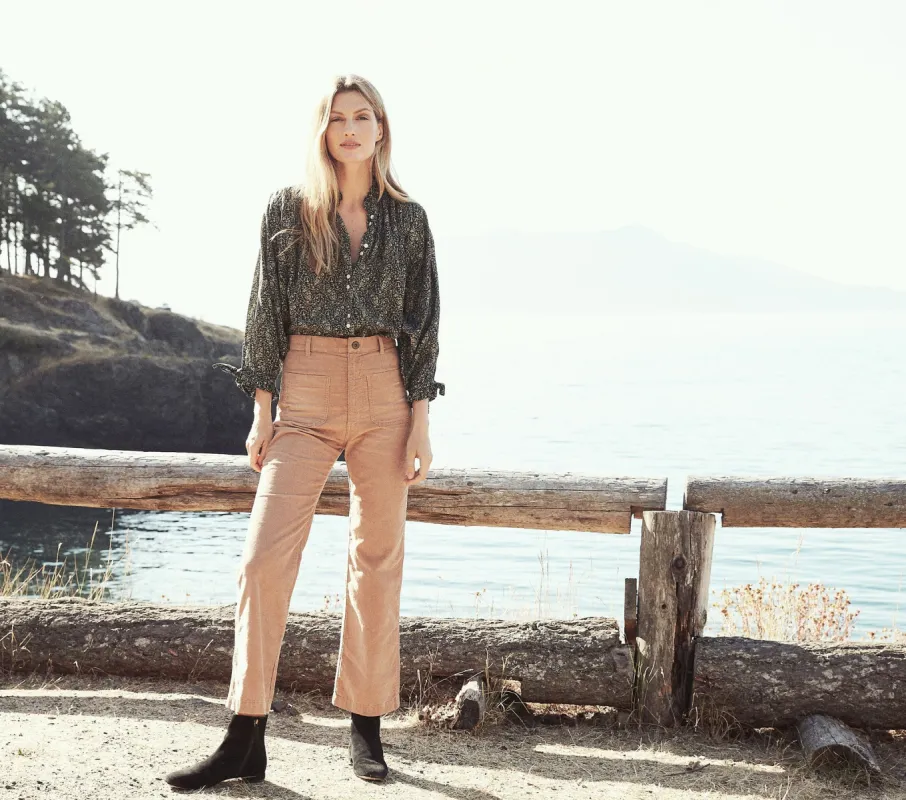 HMD -- MARITIME PANT -- CAMEL made by Doen