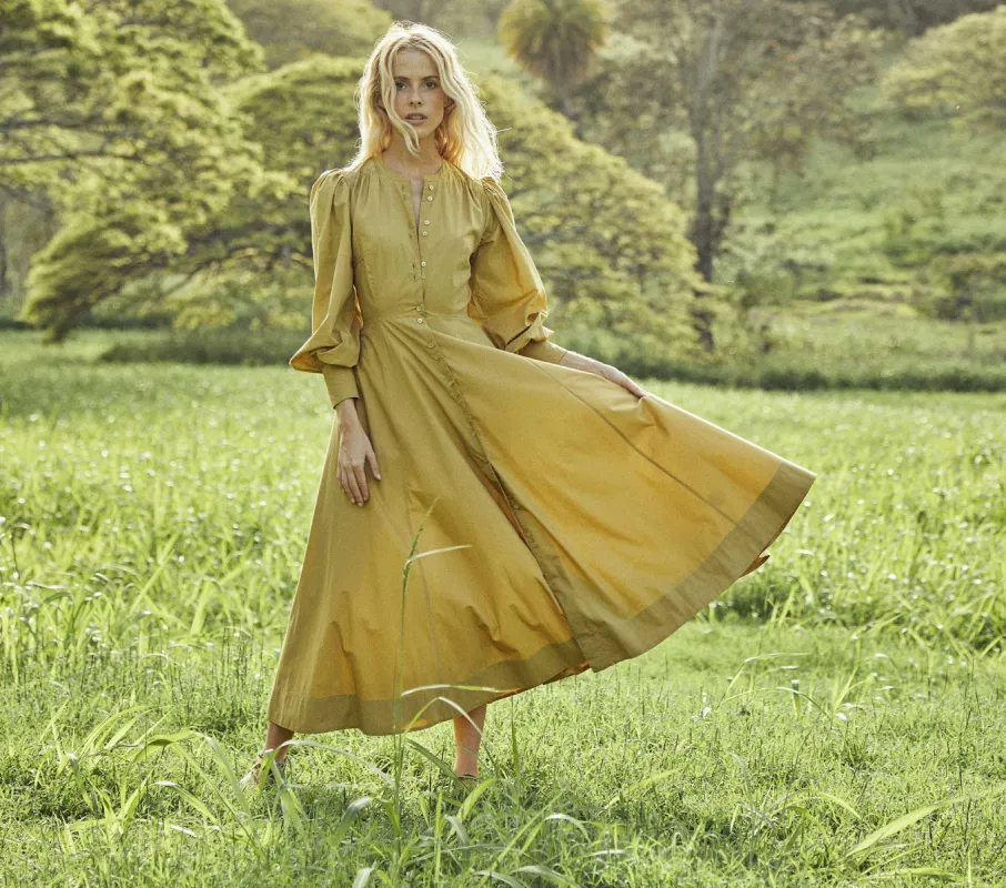 HMD -- EDLYNNE DRESS -- OREGANO sold by Doen