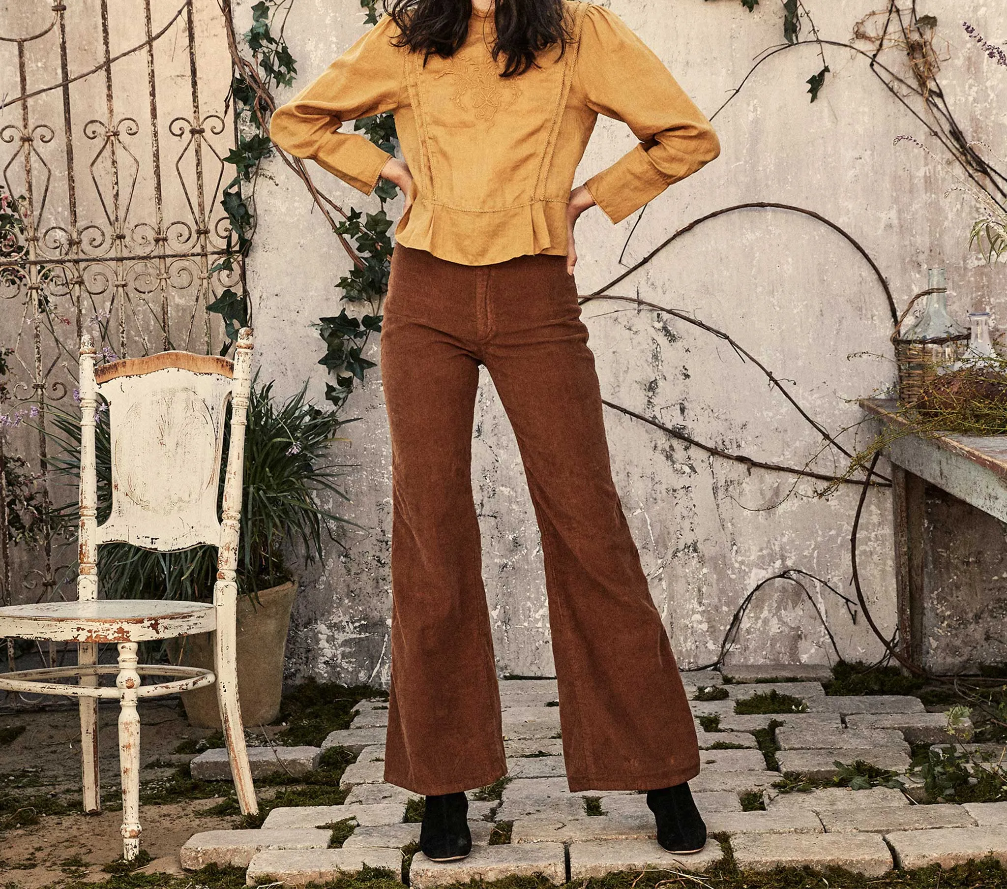 HMD -- AVONLEA TOP -- GINGER sold by Doen