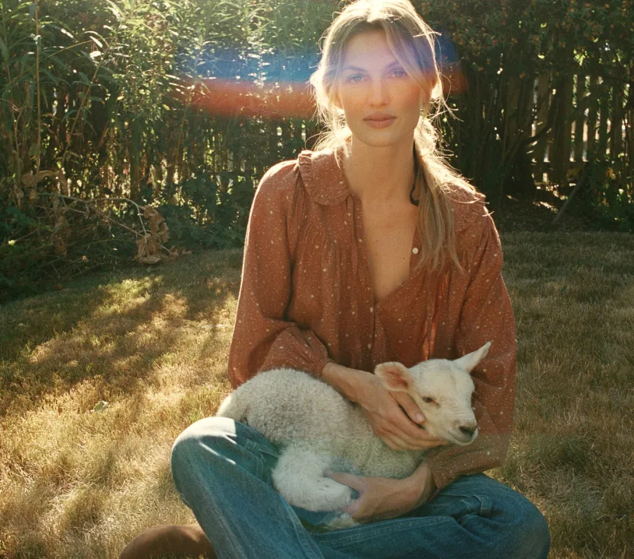 HMD -- BILLIE JEAN TOP -- TAMARILLO PRAIRIE PAISLEY sold by Doen