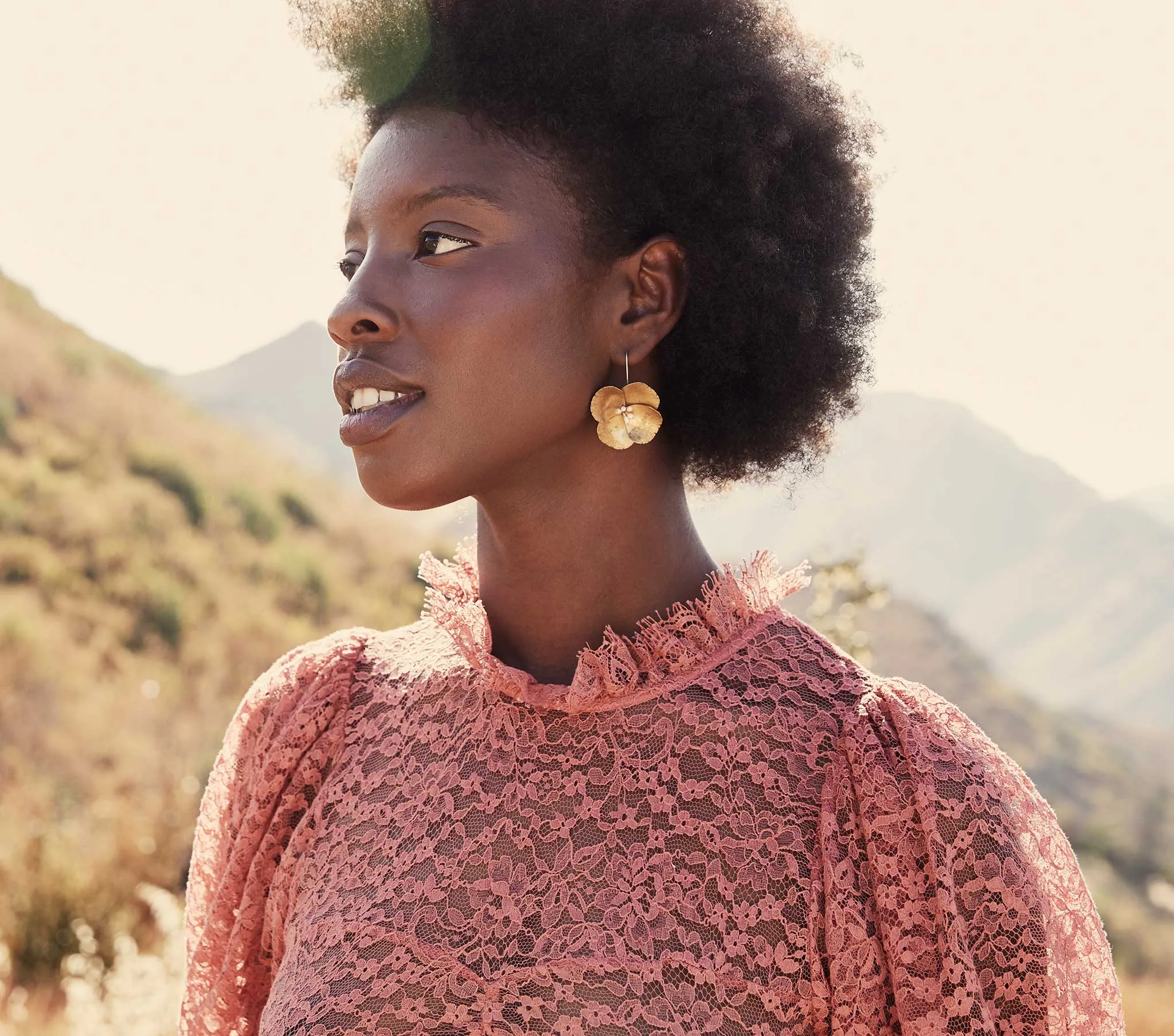 HMD -- FEATHER DRESS -- DARK ROSEWOOD sold by Doen product image thumbnail 4