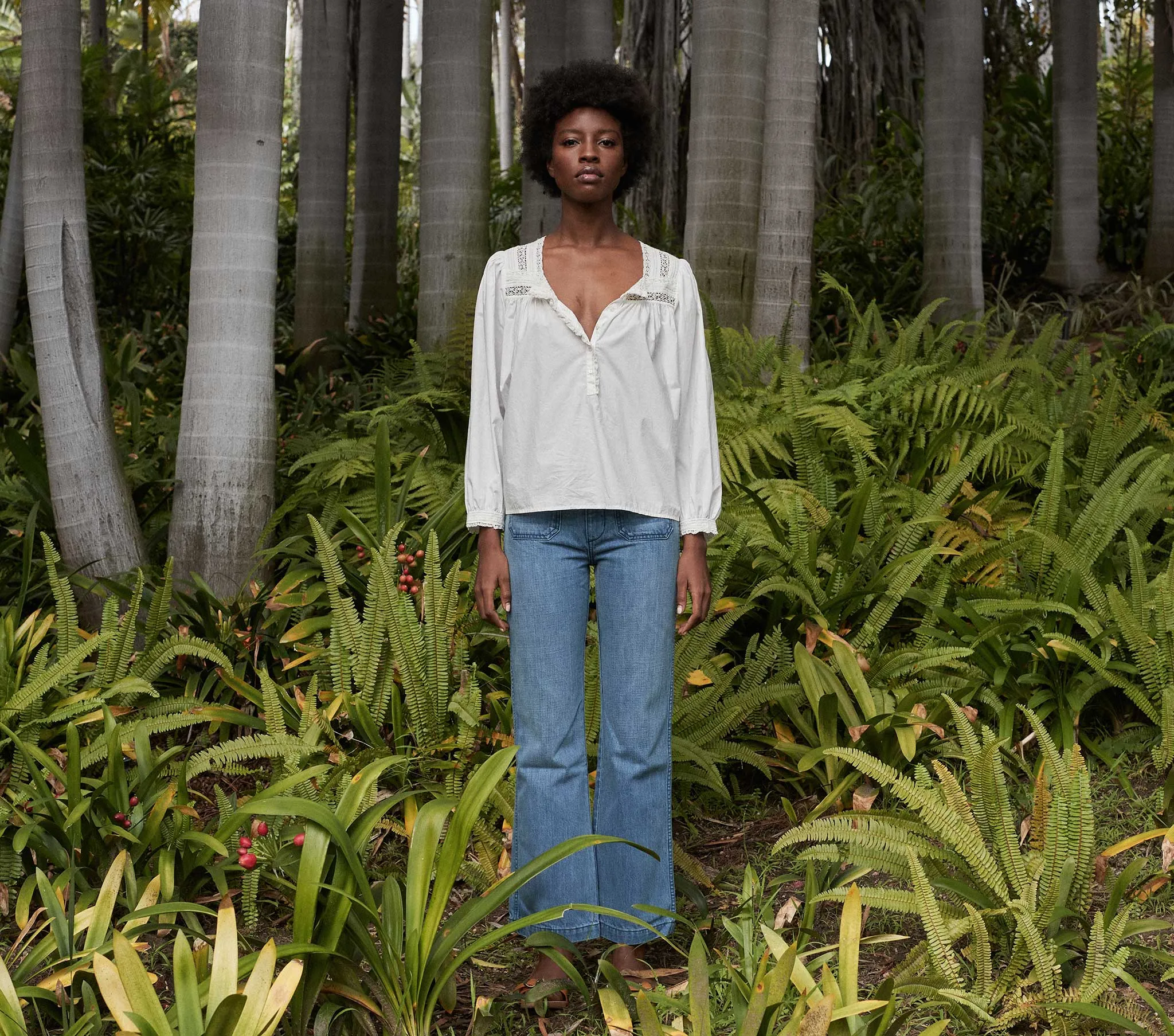 HMD -- BRIENNE TOP -- SALT sold by Doen product image thumbnail 5