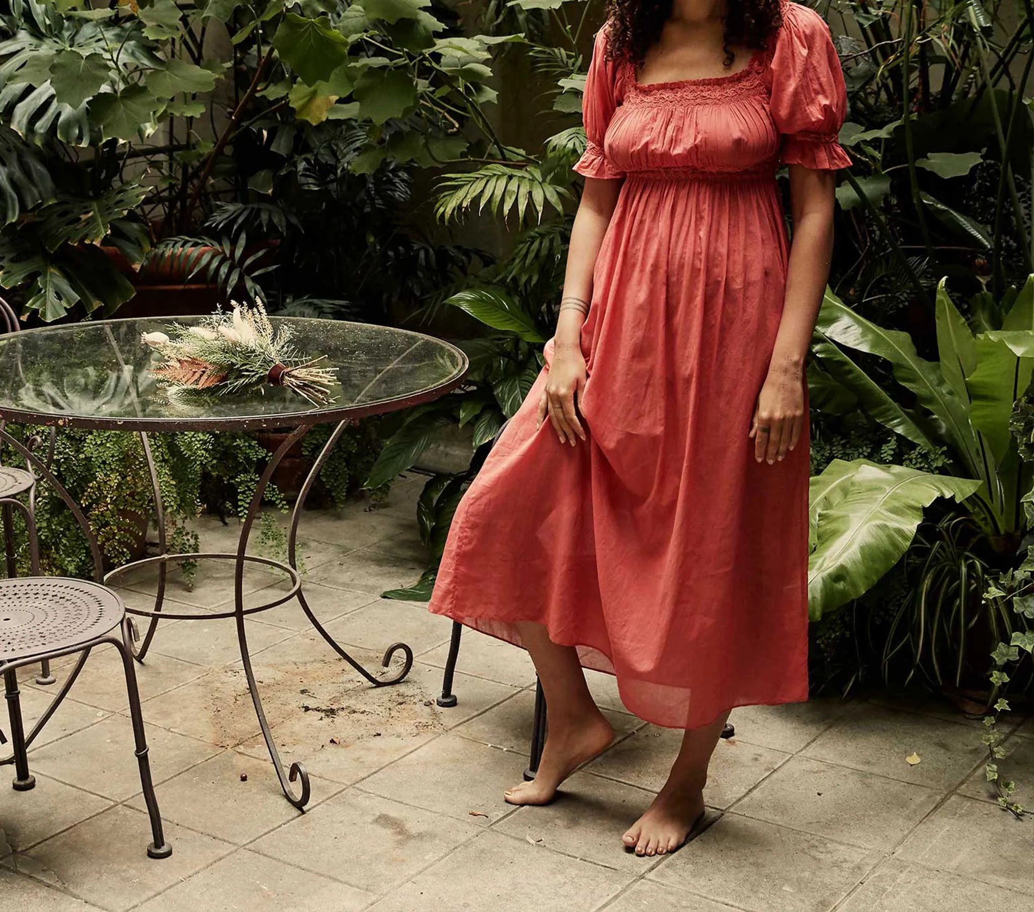 HMD -- ECLIPSE NIGHTGOWN -- STRAWBERRY sold by Doen product image thumbnail 2