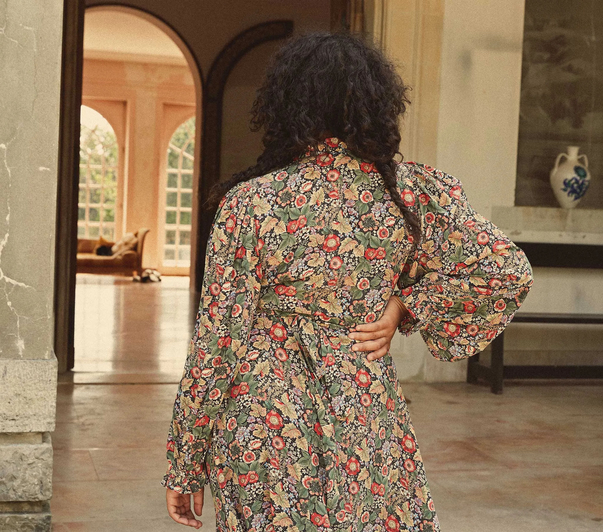 HMD -- DICKINSON DRESS -- WILDBERRY THICKET sold by Doen product image thumbnail 4