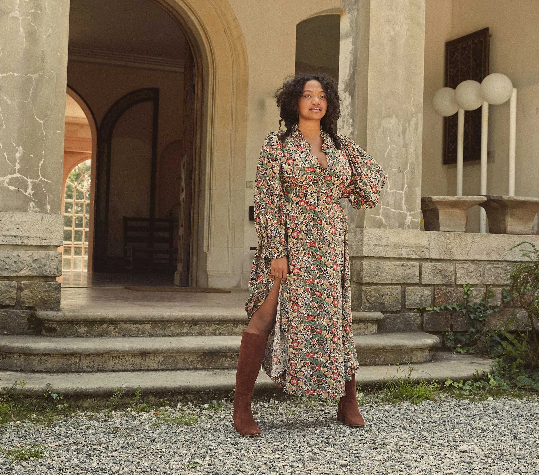 HMD -- DICKINSON DRESS -- WILDBERRY THICKET sold by Doen