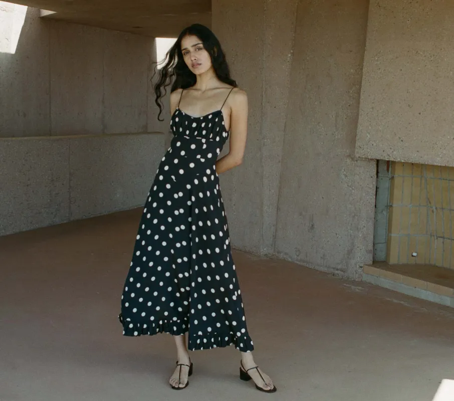 HMD -- ROSARIA DRESS -- SOLSTICE SKY sold by Doen