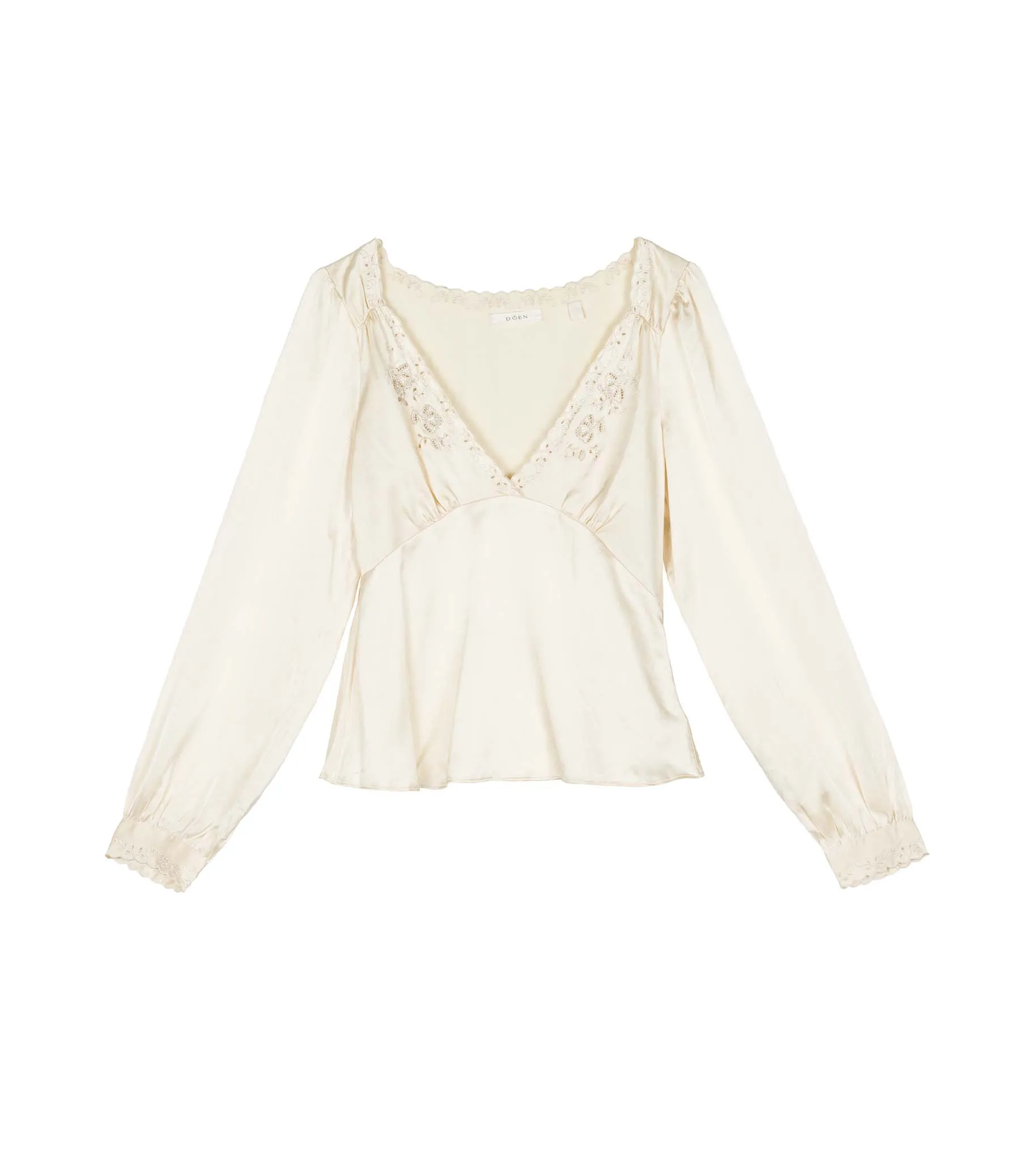 HMD -- FREYDA TOP -- MOTHER OF PEARL sold by Doen product image thumbnail 5