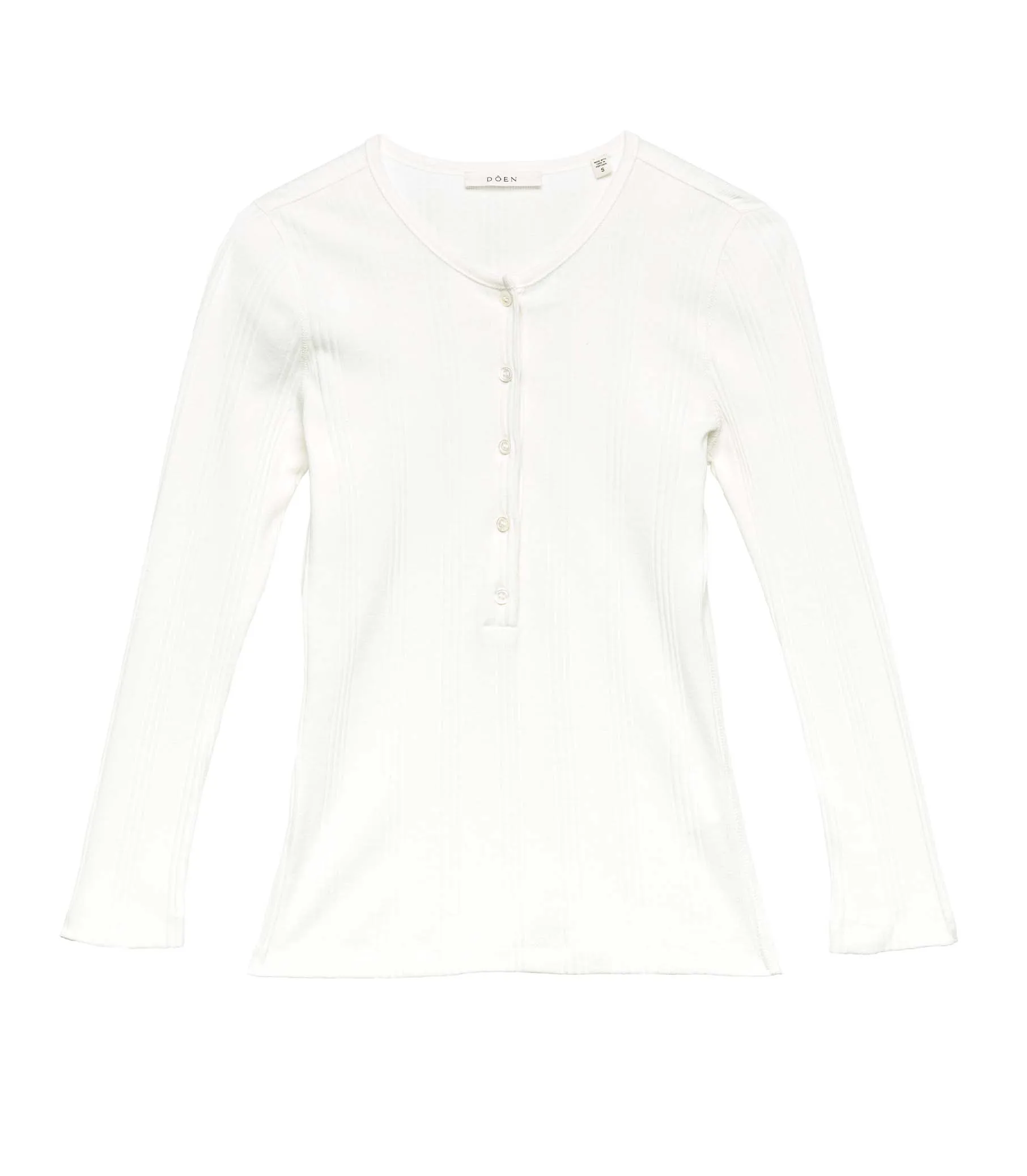 HMD -- VESPER SILK TEE -- CREAM sold by Doen product image thumbnail 5