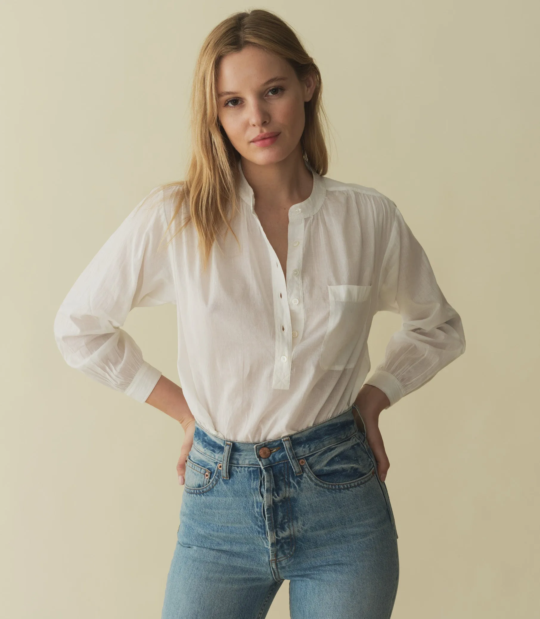 HMD -- HASIA TOP -- SALT sold by Doen