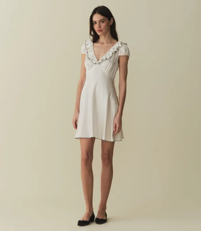 HMD -- AVELYN DRESS -- SEA SALT sold by Doen