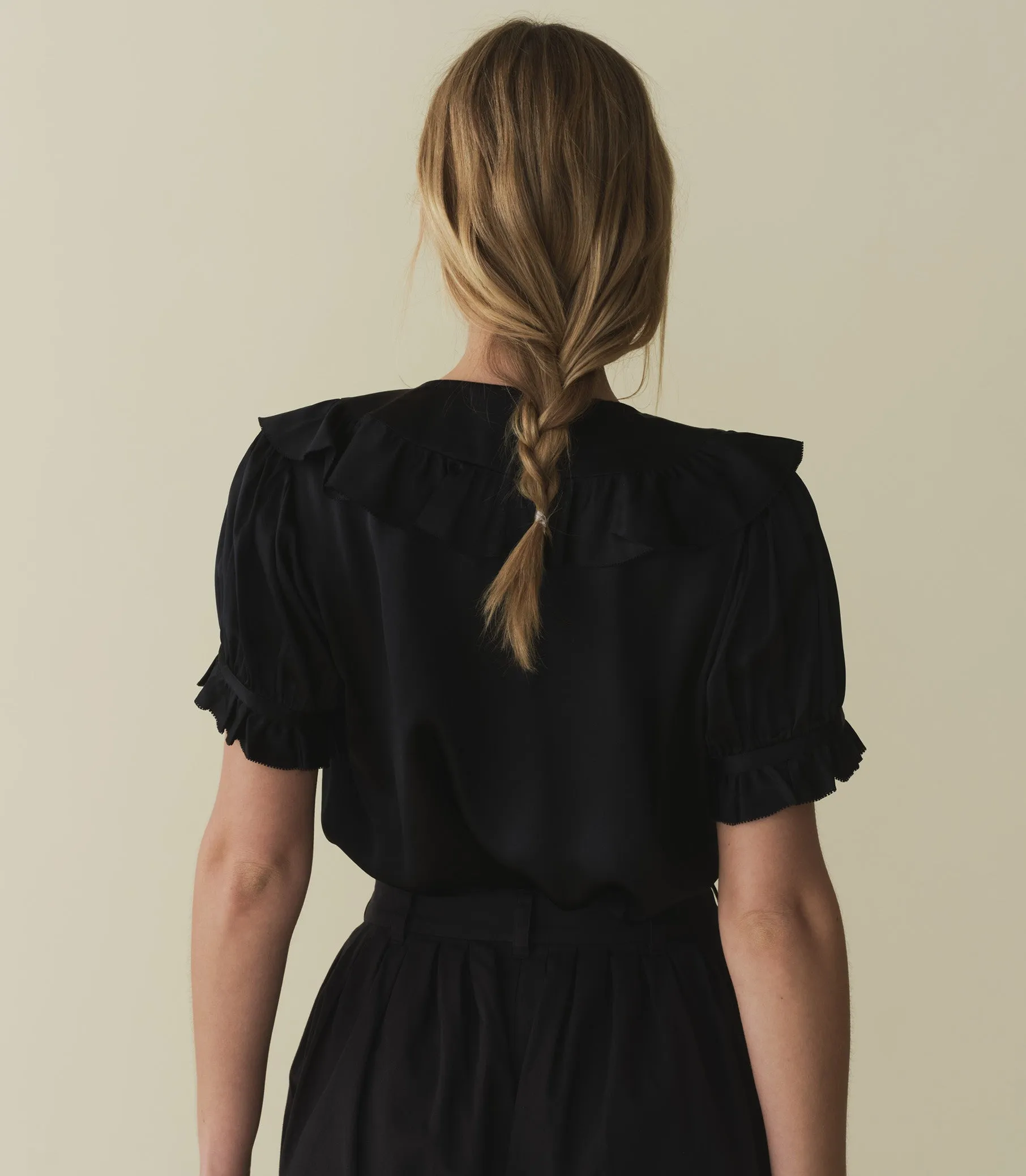 HMD -- KELELA TOP -- BLACK sold by Doen product image thumbnail 5