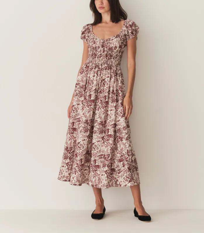 HMD -- QUINLEY DRESS -- TOILE BOTANIQUE sold by Doen
