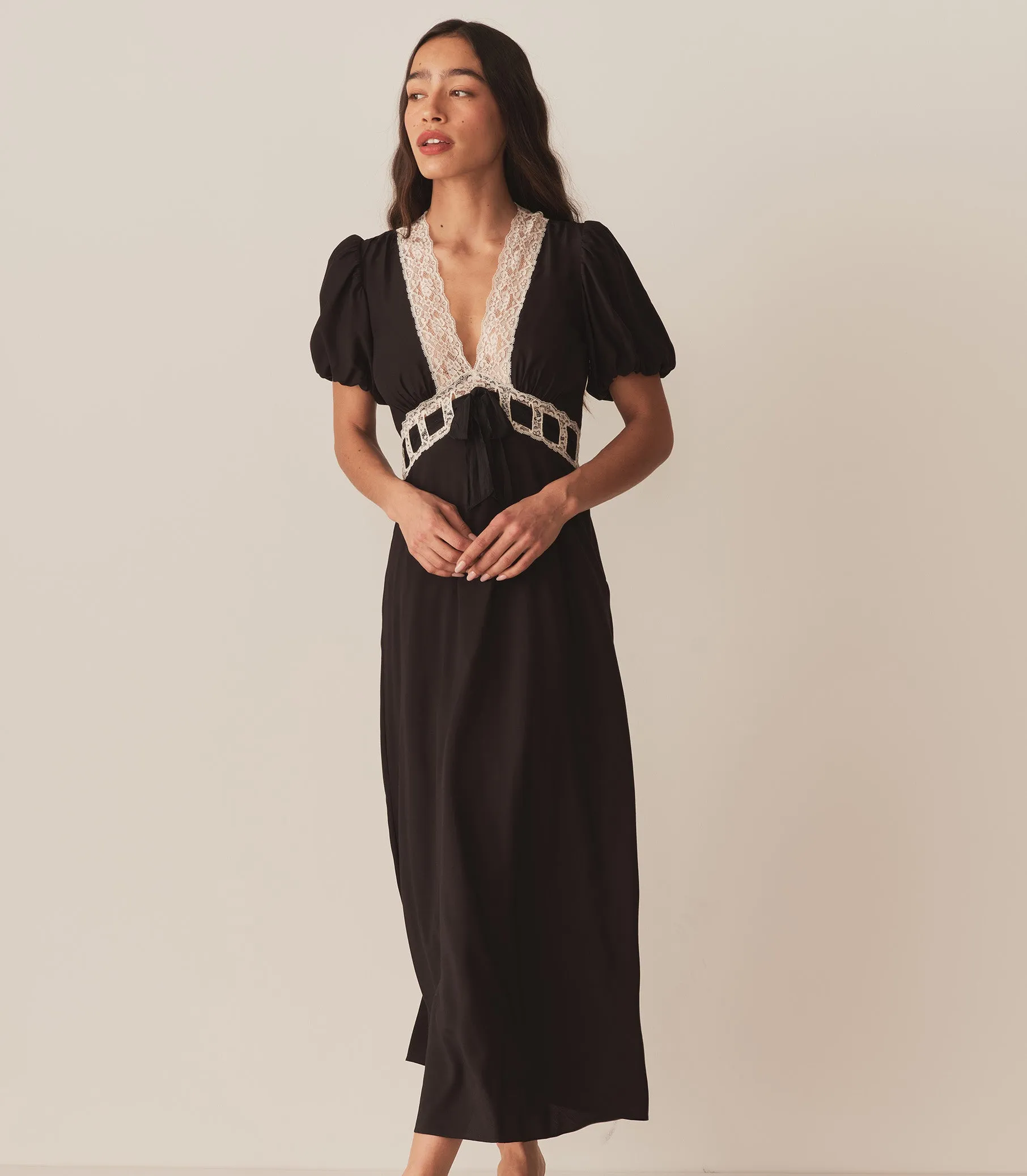 AUGUSTINA DRESS -- BLACK sold by Doen product image thumbnail 3