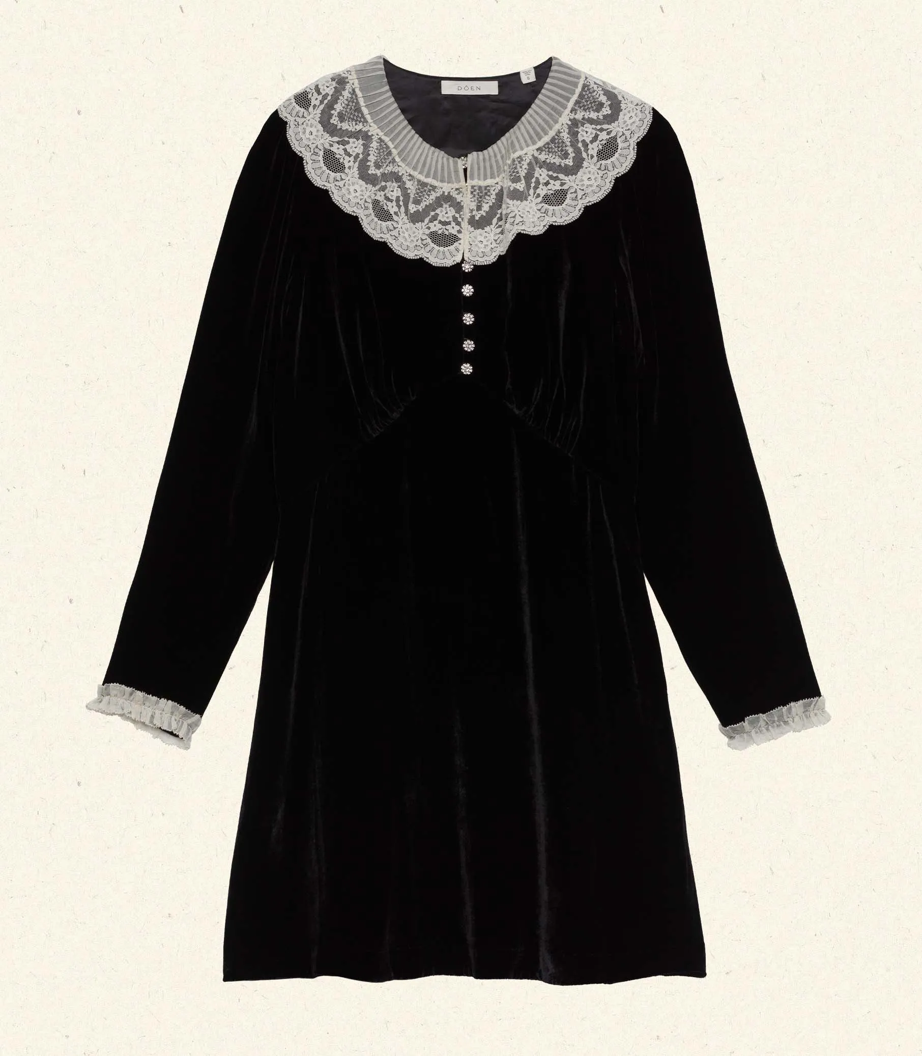 LISBETH DRESS -- BLACK sold by Doen product image thumbnail 4
