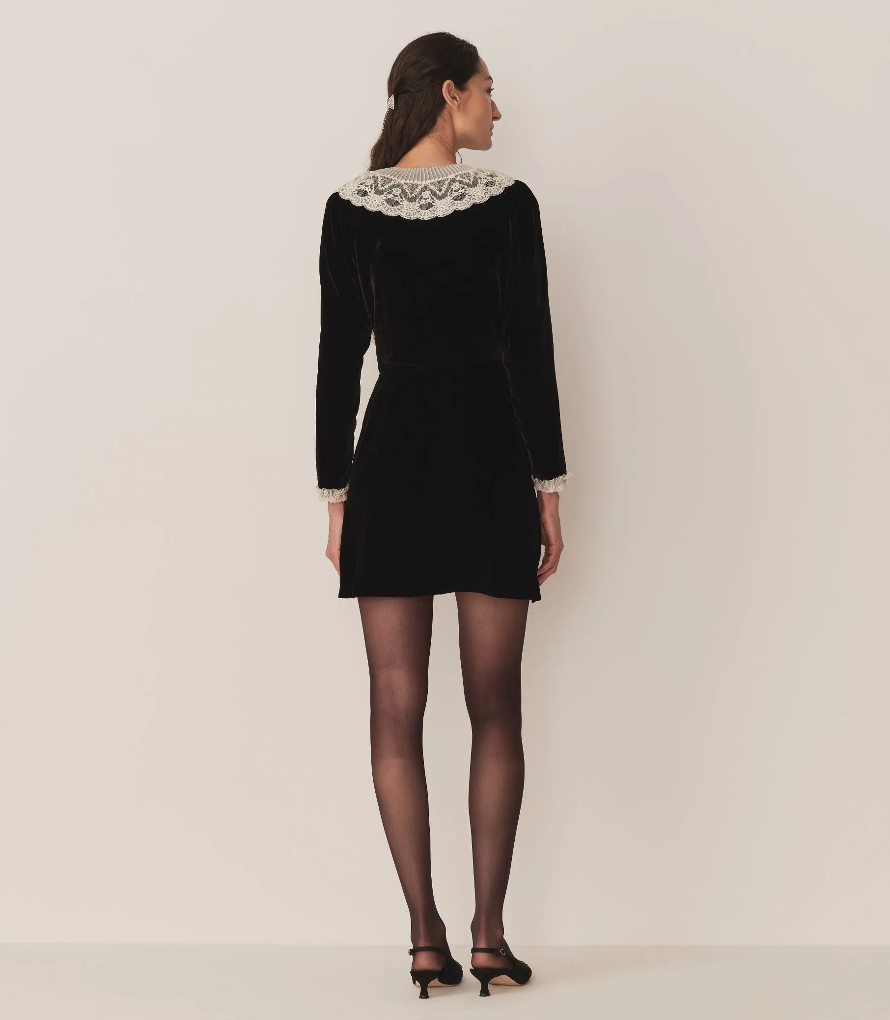 LISBETH DRESS -- BLACK sold by Doen product image thumbnail 3