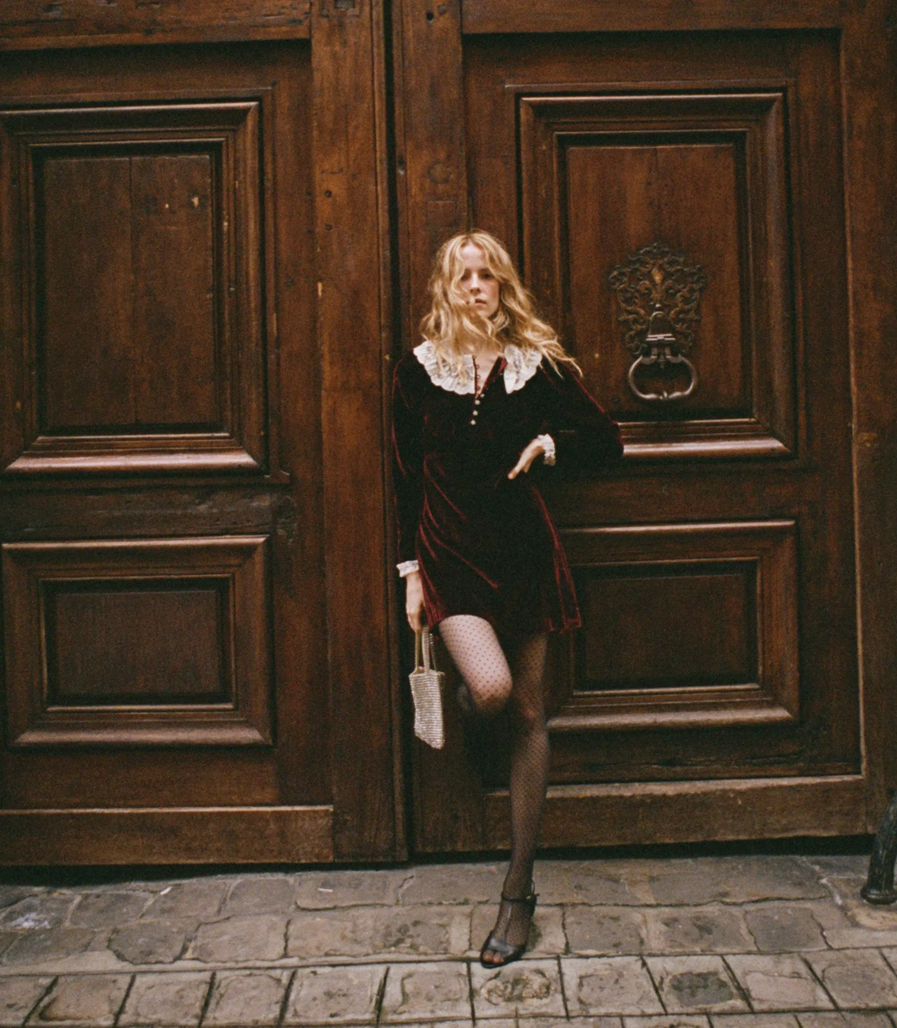 LISBETH DRESS -- VINO ROSSO sold by Doen