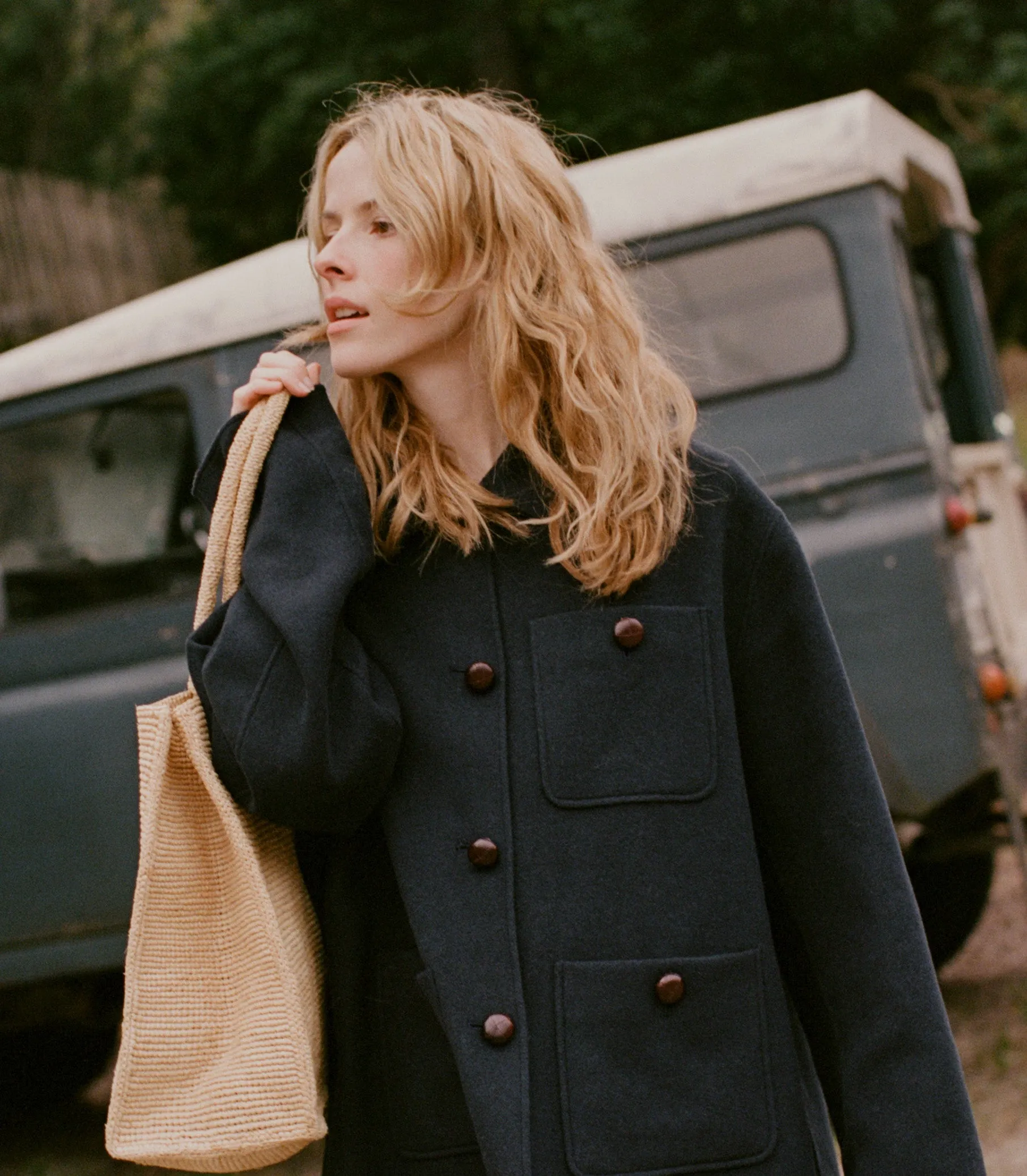 GERMAIN COAT -- NAVY sold by Doen product image thumbnail 4