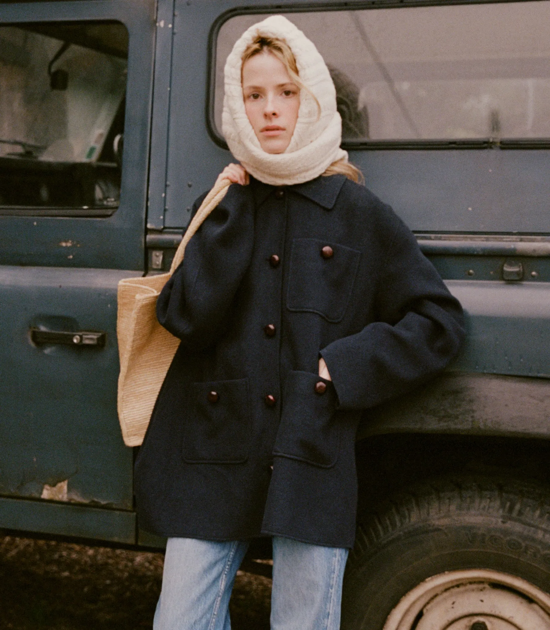 GERMAIN COAT -- NAVY sold by Doen