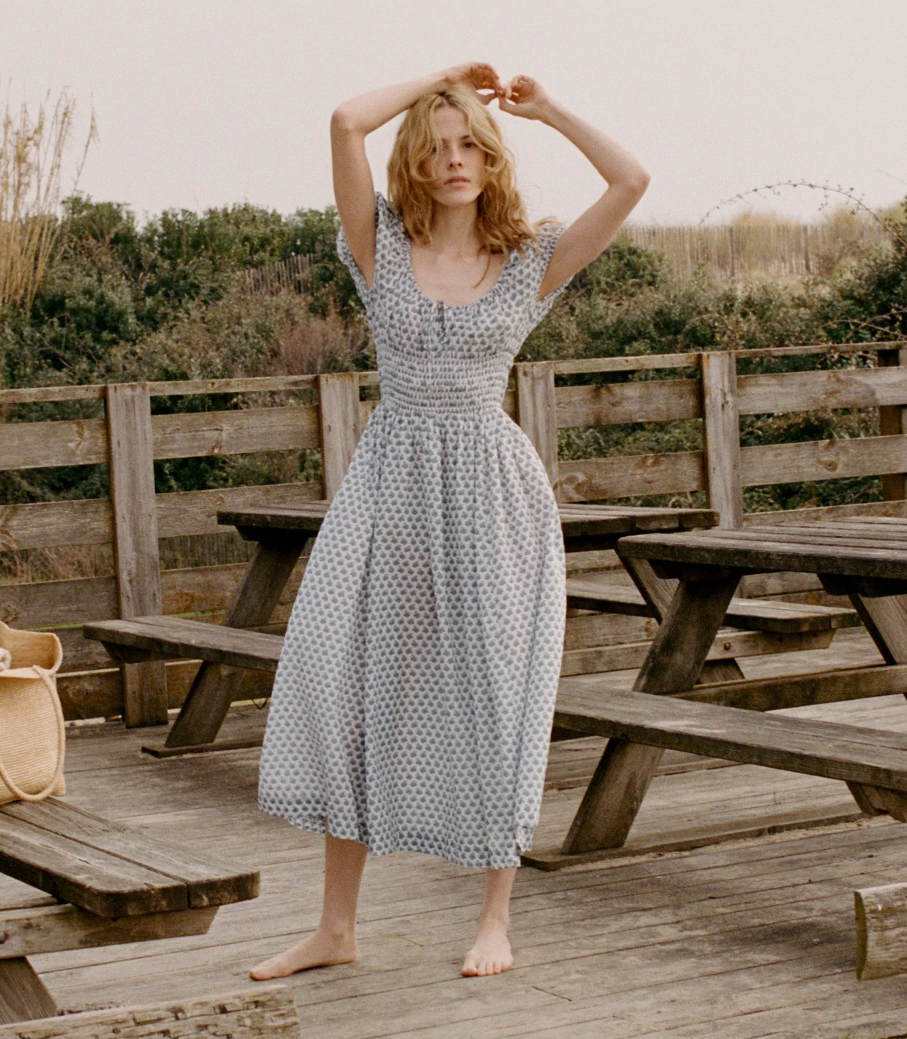 QUINN DRESS -- DAHLIA DITSY sold by Doen product image thumbnail 3